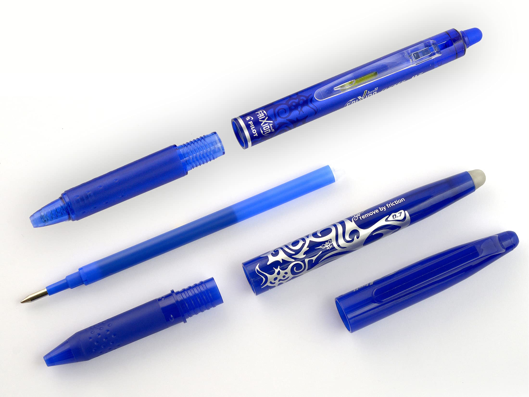 PILOT Frixion Pen Refills - 0.7mm Medium Tip, Erasable Ink | Set of 6 | Red 4