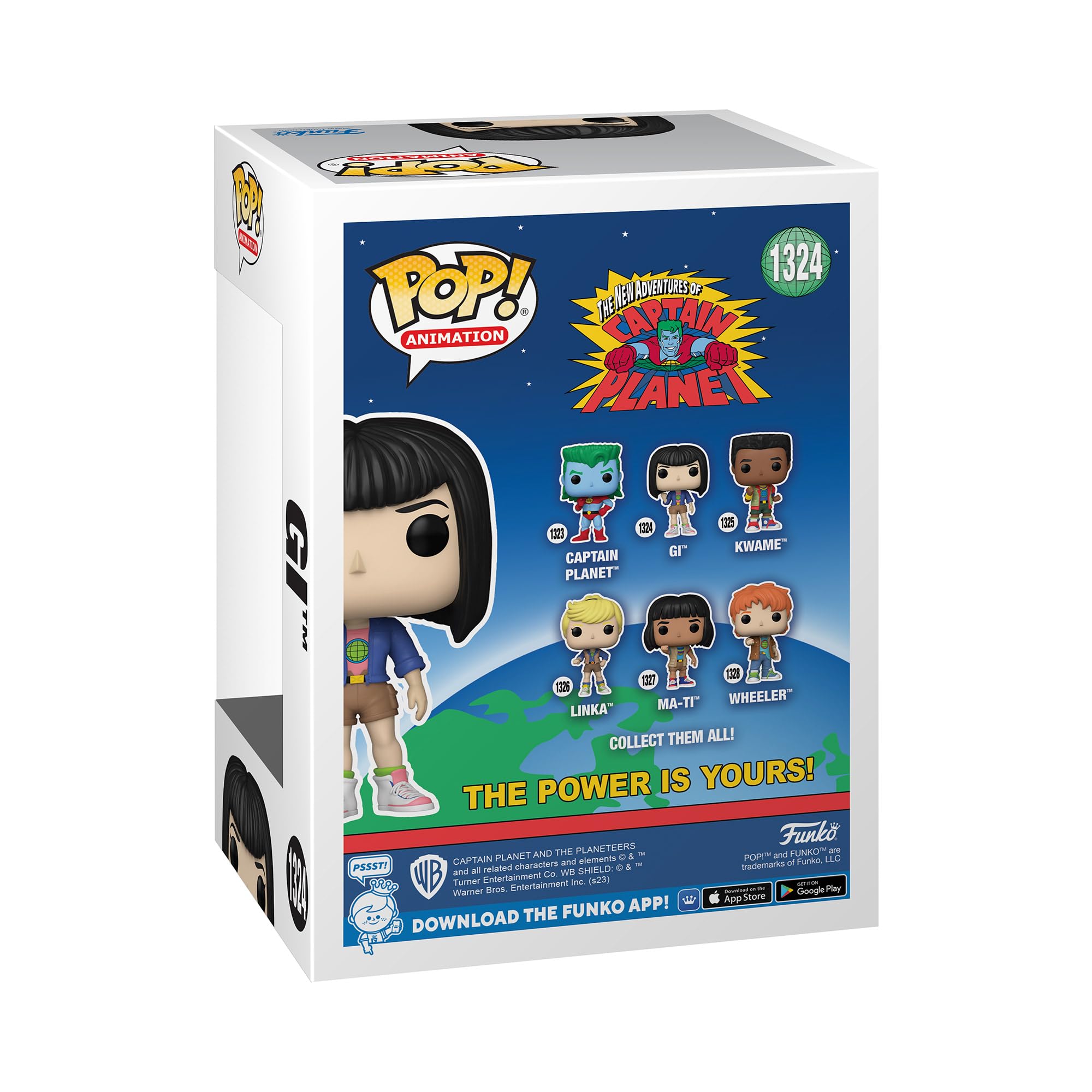 Funko Captain Planet and the Planeteers Gi Chibi Vinyl Figure - 3.75 Inch Collectible 3