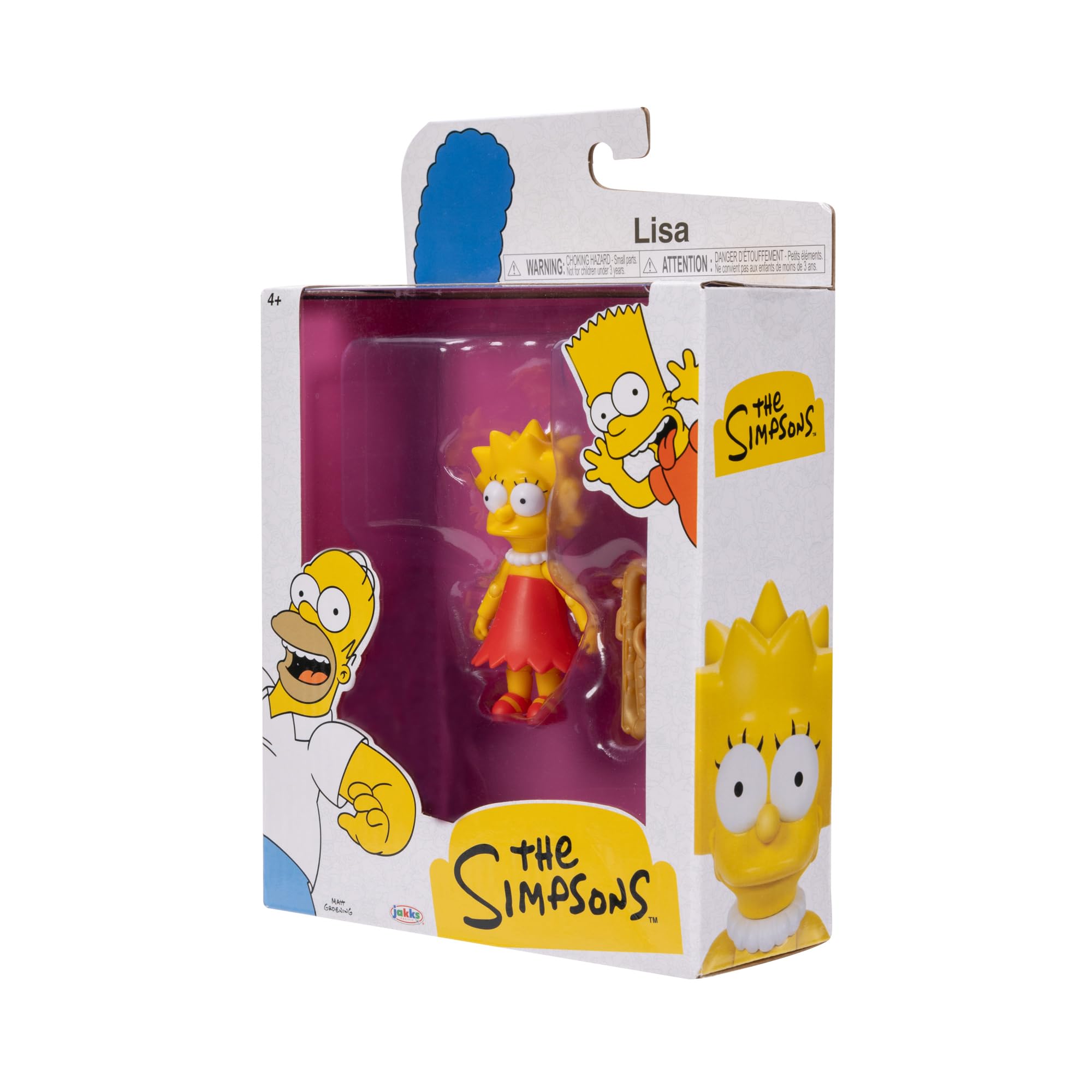 JAKKS Pacific The Simpsons - Lisa Simpson 12.7cm Action Figure with Saxophone 13