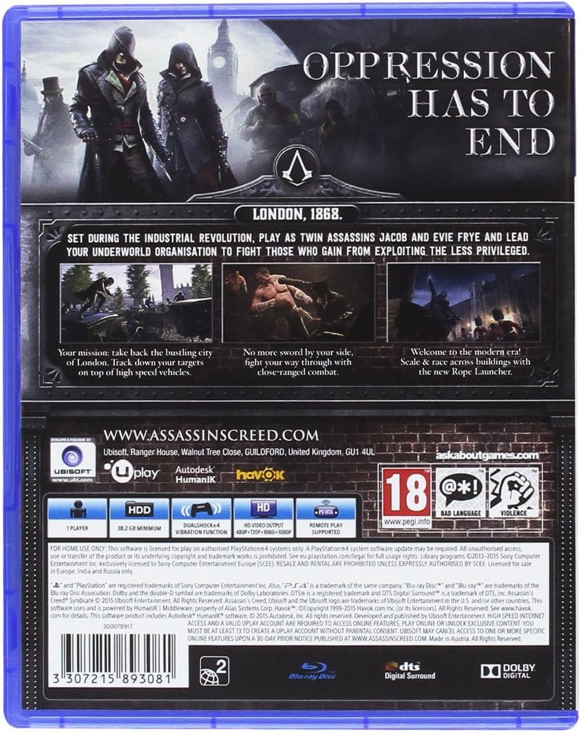 Assassin's Creed Syndicate [PS4] 2
