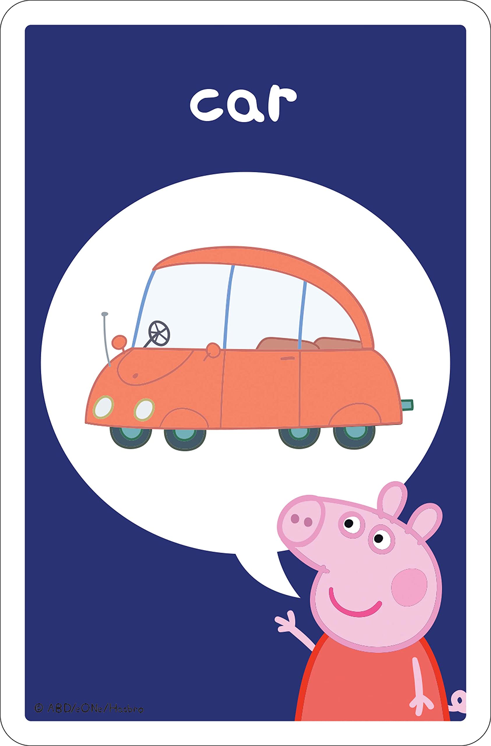 Ravensburger Peppa Pig My First Flash Card Game for Kids Age 4+ | 26 Cards | Multi-coloured 8