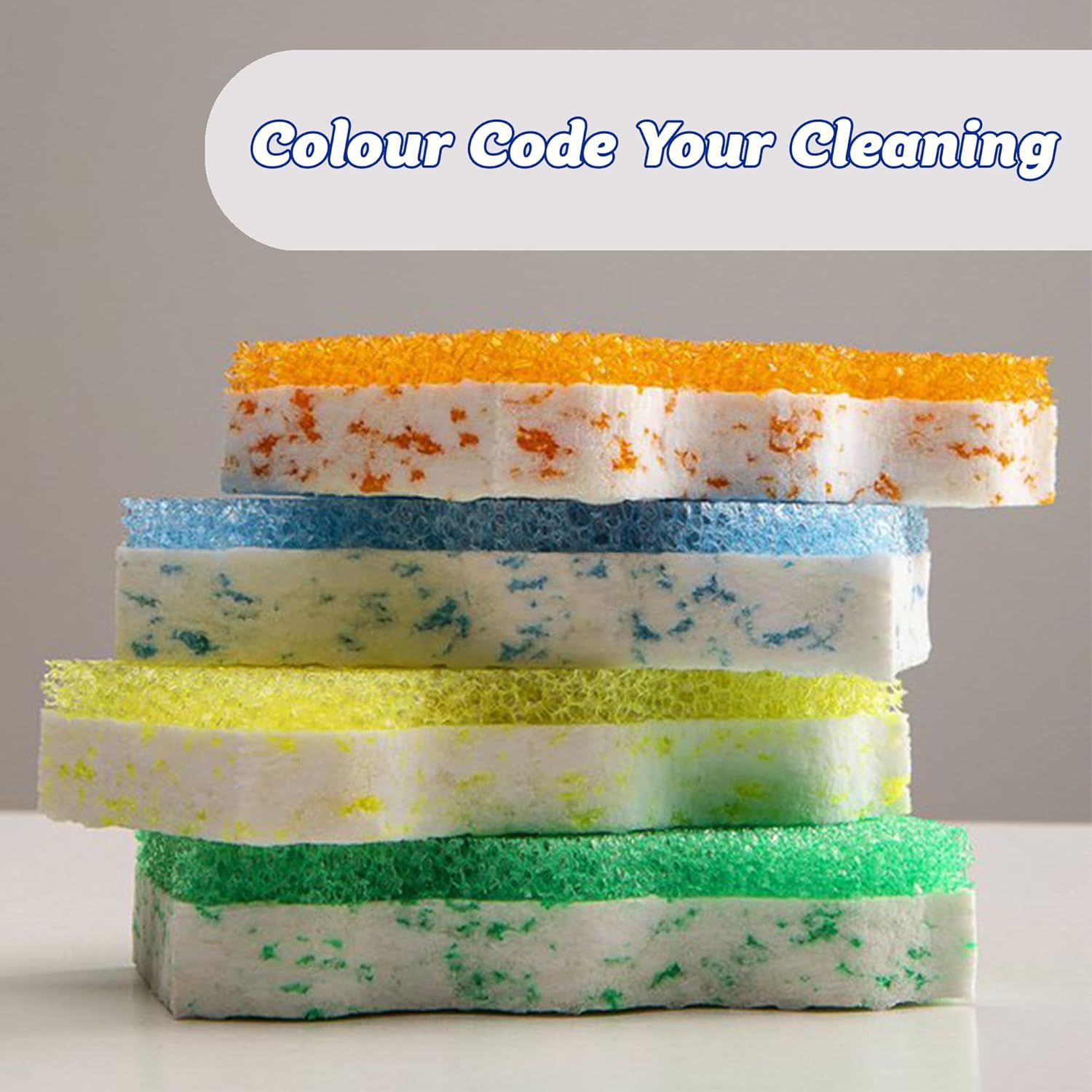 Scrub Daddy - Eraser Daddy 10x Magic Sponge Erasers, Dual-Sided Melamine Cleaning Pads 6