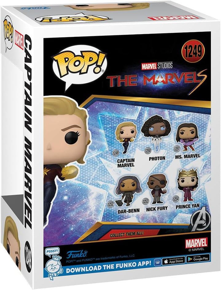 Funko Pop! Marvel Studios The Marvels - Captain Marvel Vinyl Figure (67595)