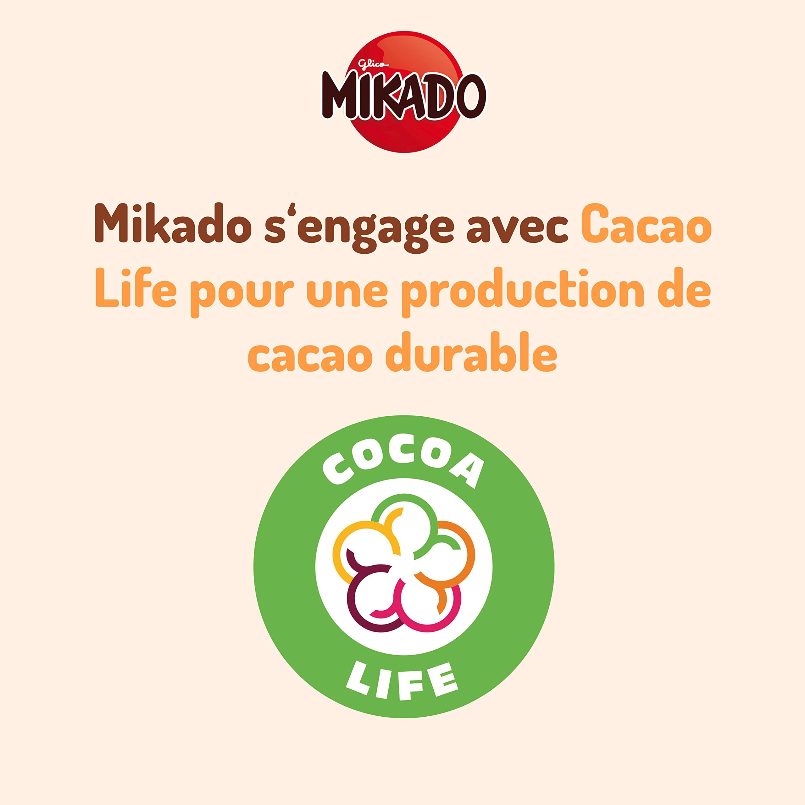 Mikado - LU Mikado Milk Chocolate Sticks, Classic French Biscuit Snacks Coated in Smooth Milk Chocolate 13