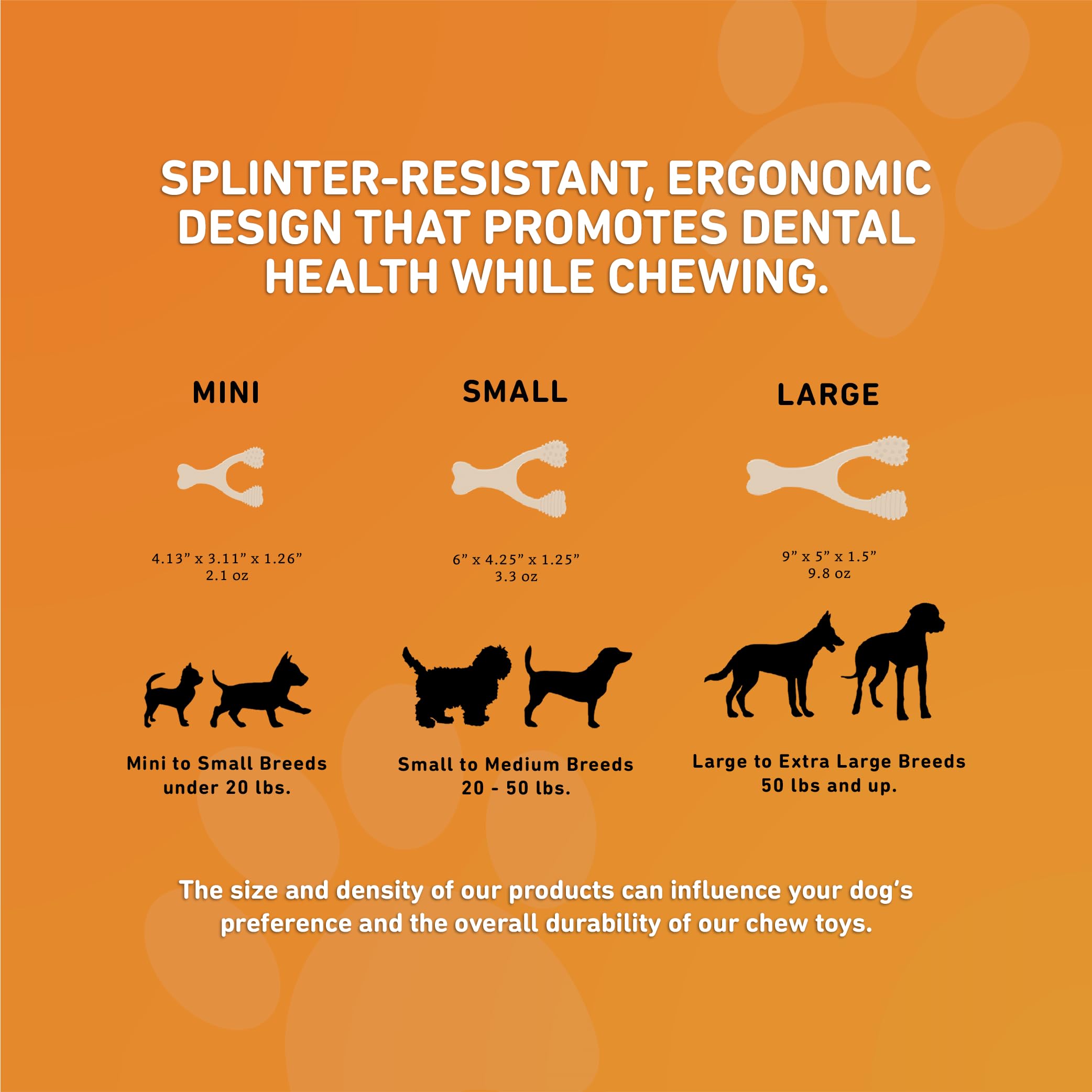 BetterBone Hard Dental Chew Toy - Enhanced Durability | Non-Toxic | Small Size for Dogs 6