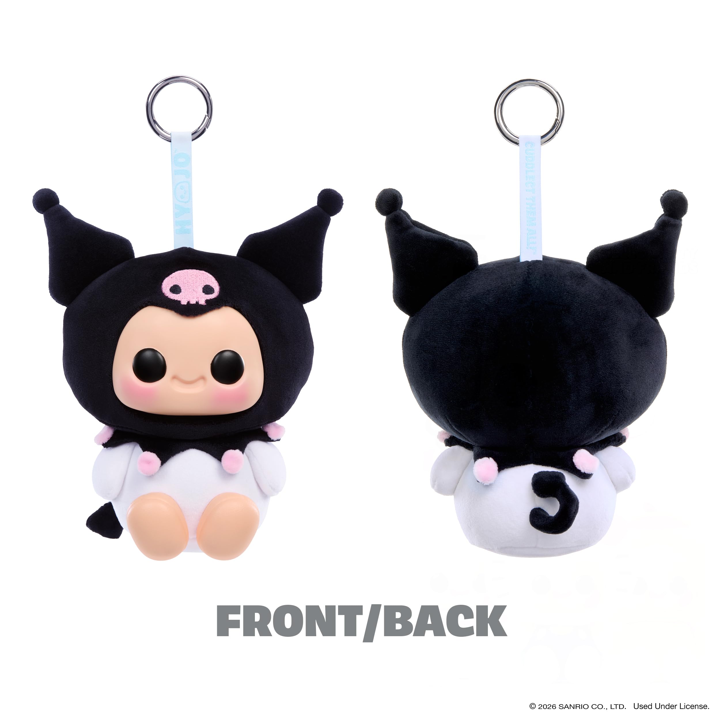 Hyojo Hello Kitty and Friends Series Squishy Toy - Kuromi, Cinnamoroll & Pochacco Collectible | Plush Material | Ages 8+ 6