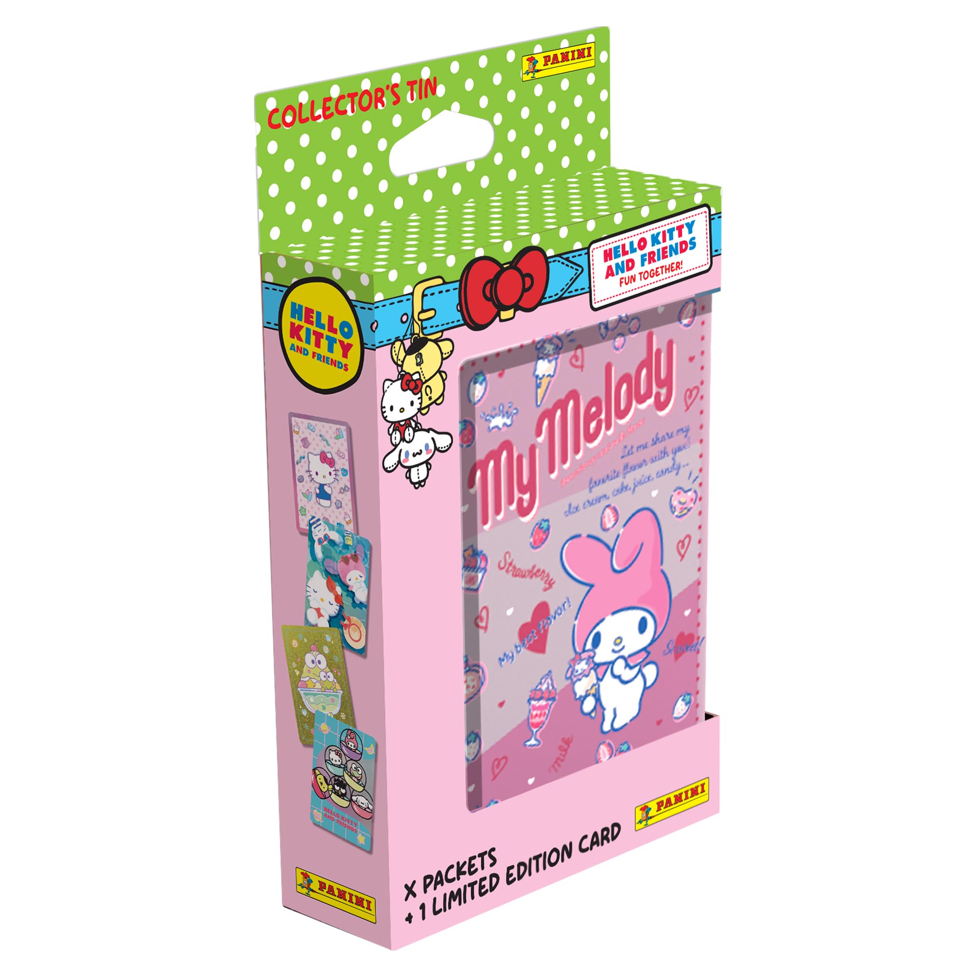 Panini Hello Kitty & Friends Trading Card Collector Tin | 4 Packets + 1 Limited Edition Card 3