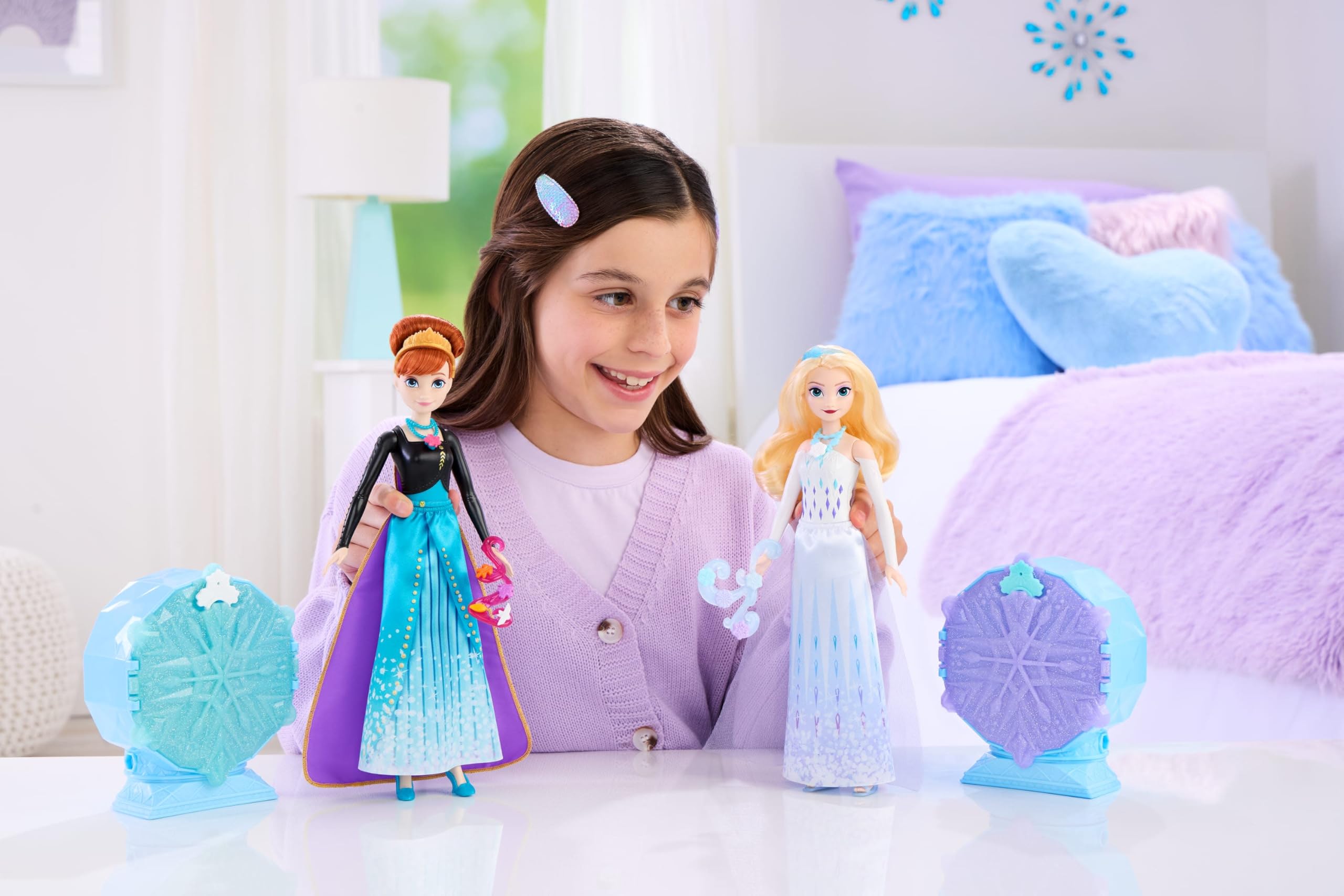 Mattel Disney Frozen Elsa Fashion Doll with 8 Surprises & Accessories | 12.5 inches | JJY36 2