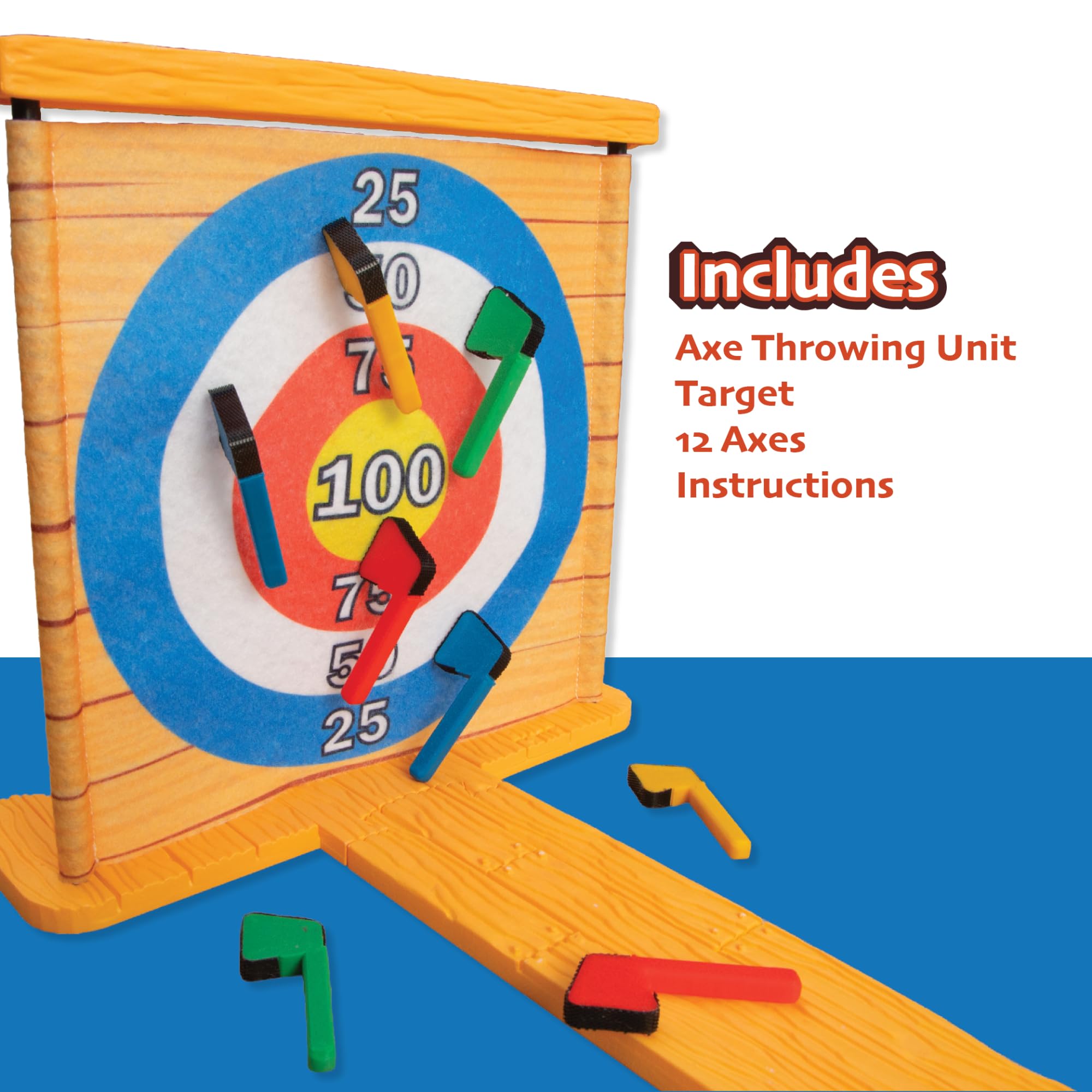 PlayMonster Axe Max Tabletop Axe-Throwing Game | Ages 8+ | Multicolor 7