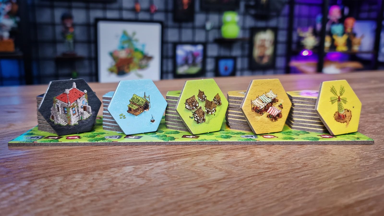 The City of Games Emberleaf Board Game | 1-5 Players | Standard Edition | Cardboard 8