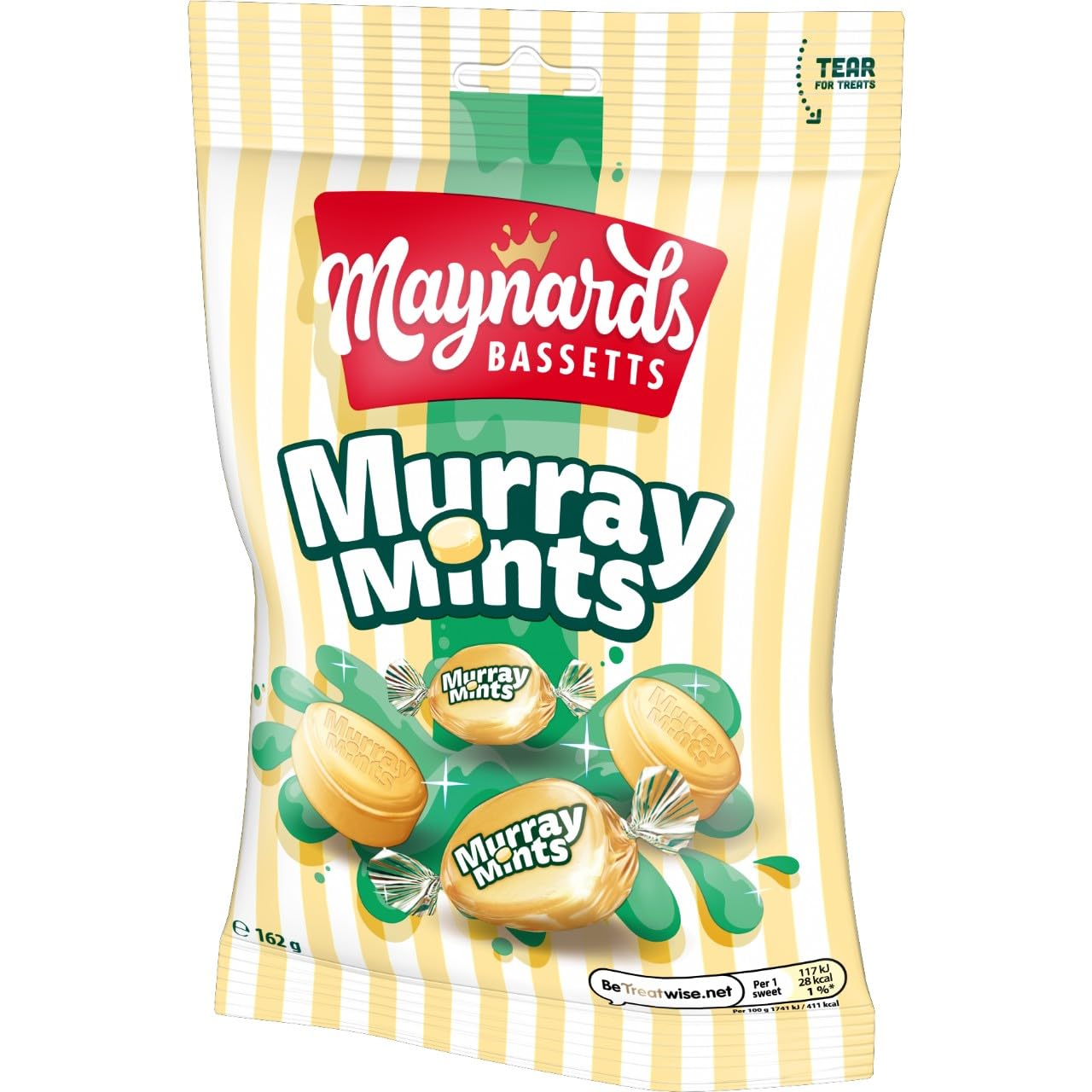 Maynards Bassetts Murray Mints Sweets Bag - Creamy Mint Flavour | 162 g 2