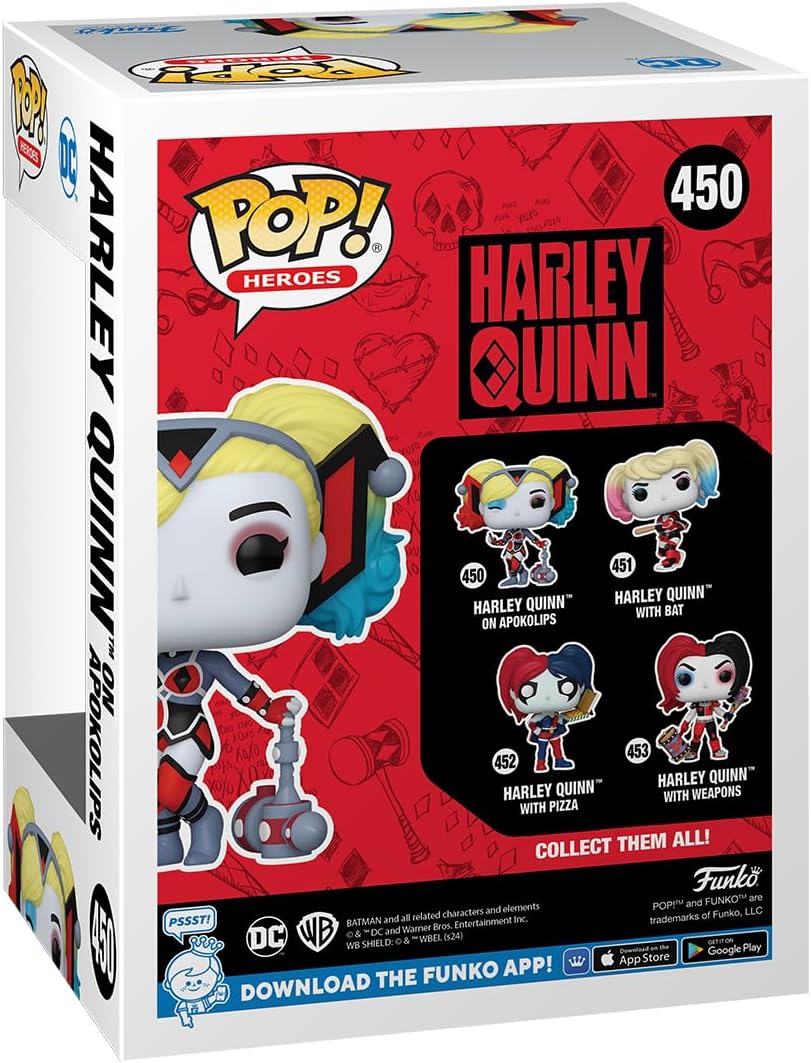 Funko Pop! Heroes DC - Harley Quinn Vinyl Figure (Apokolips) (65613)