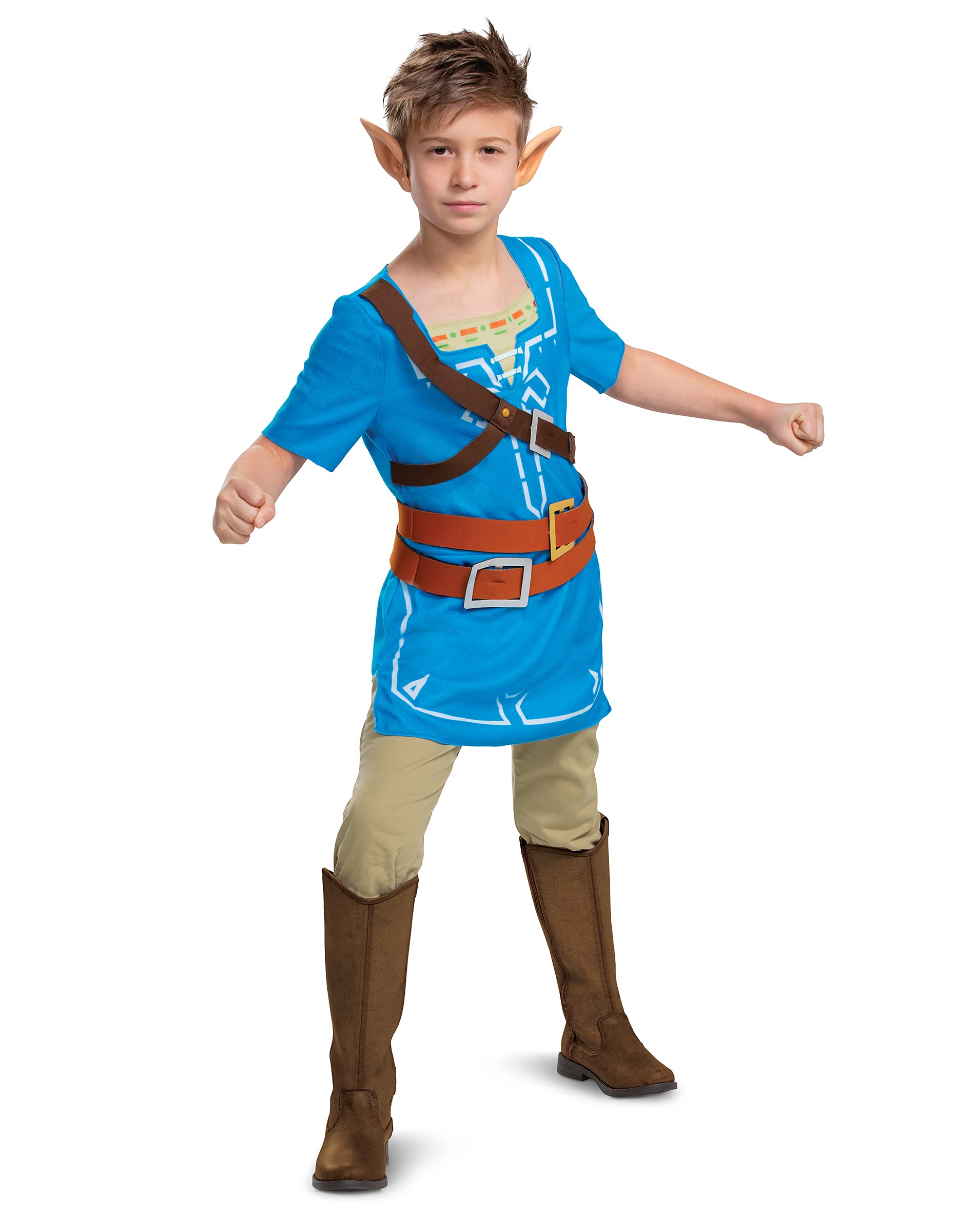 The Legend of Zelda - Link Costume for Kids, Breath of the Wild Inspired by Disguise 1