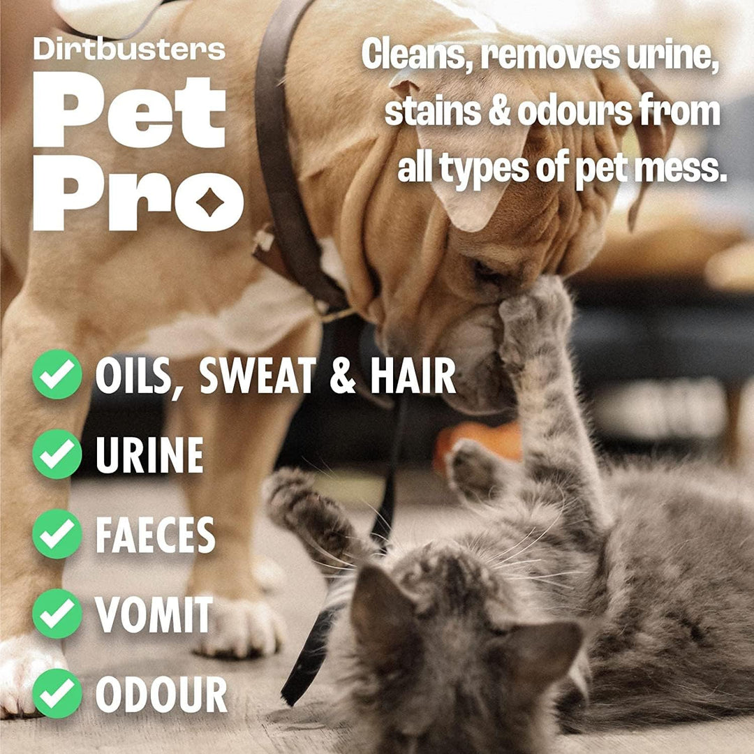 Dirtbusters - Pet Pro Carpet Cleaner Shampoo (1 Litre Concentrate)