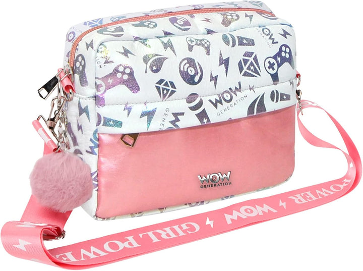 Wow Generation WOW00023 Adjustable Strap Crossbody Bag, Multicoloured