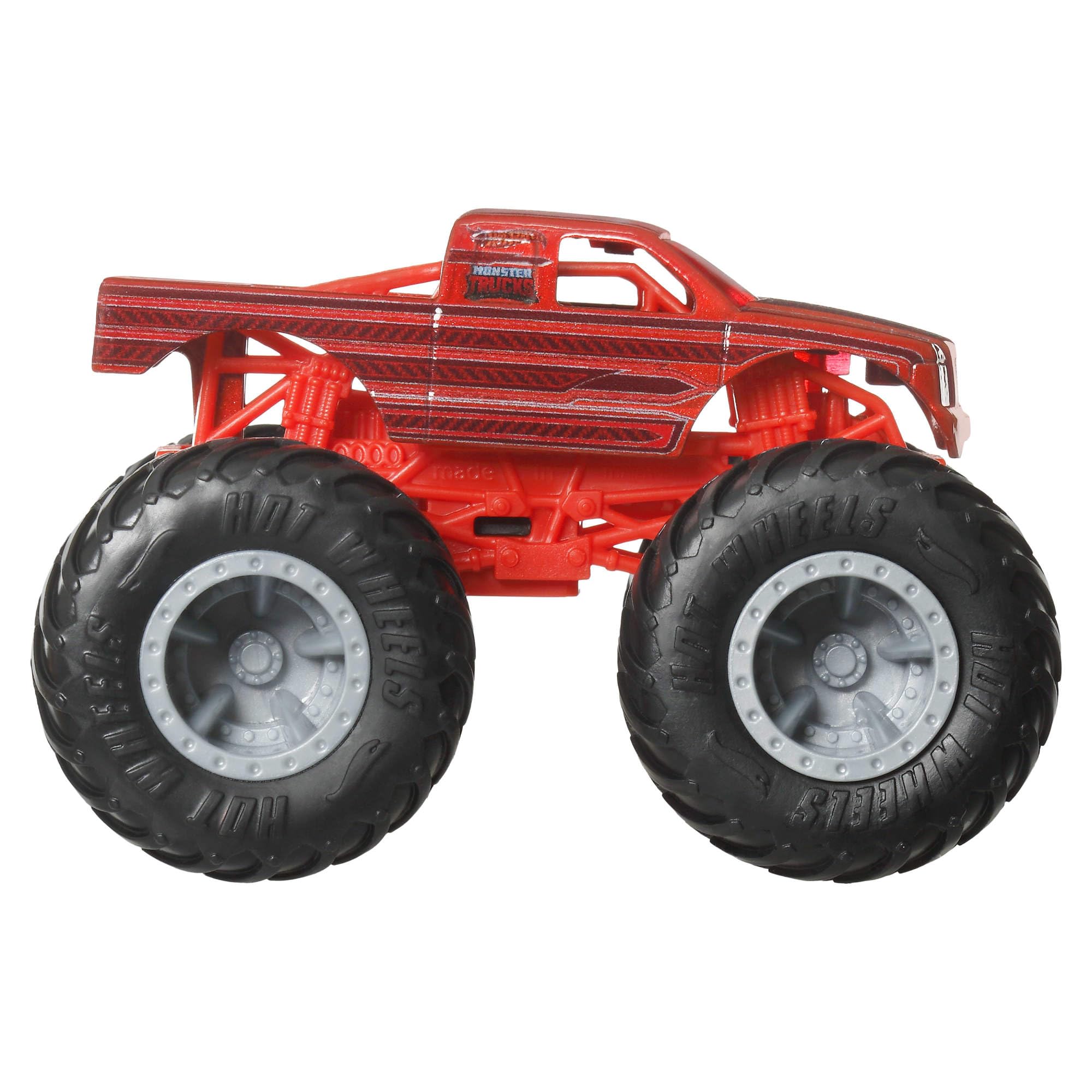 Hot Wheels Monster Trucks 4-Pack - Set of 4 Toy Vehicles | 1:64 Scale | Ages 3+