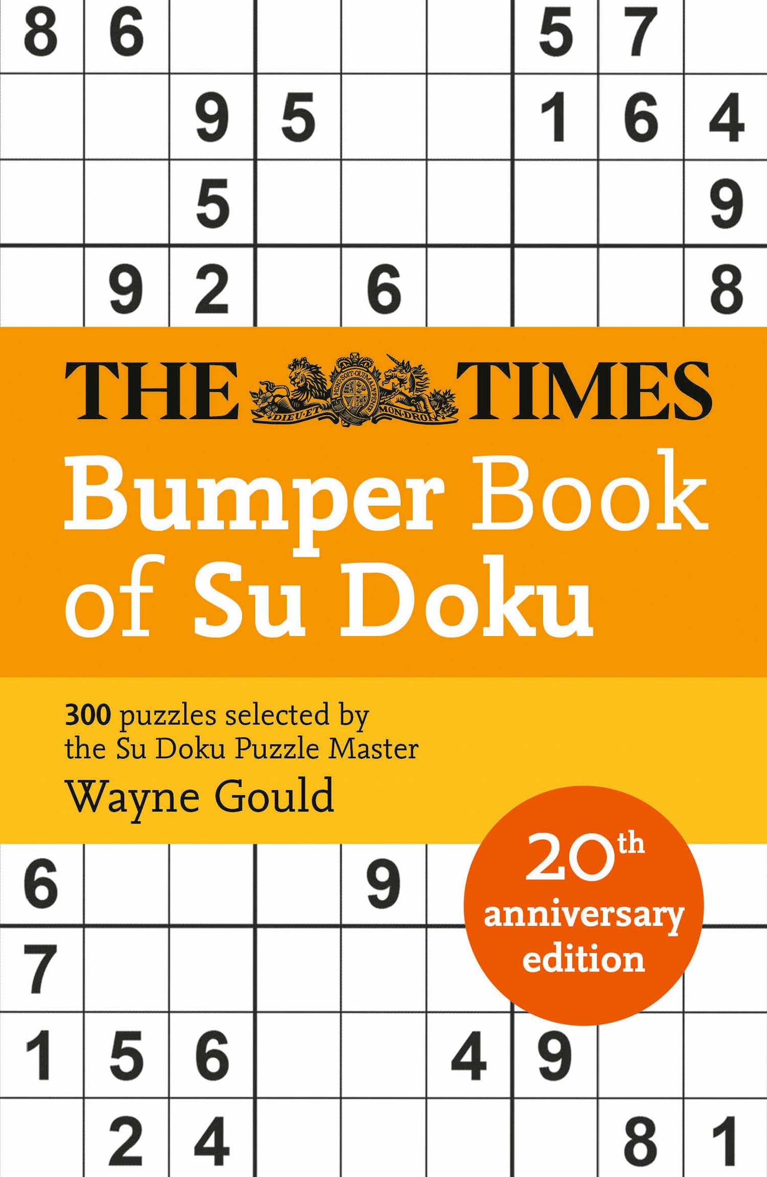 Times Books The Times Bumper Book of Su Doku: 20th Anniversary Edition - 300 Puzzles 1