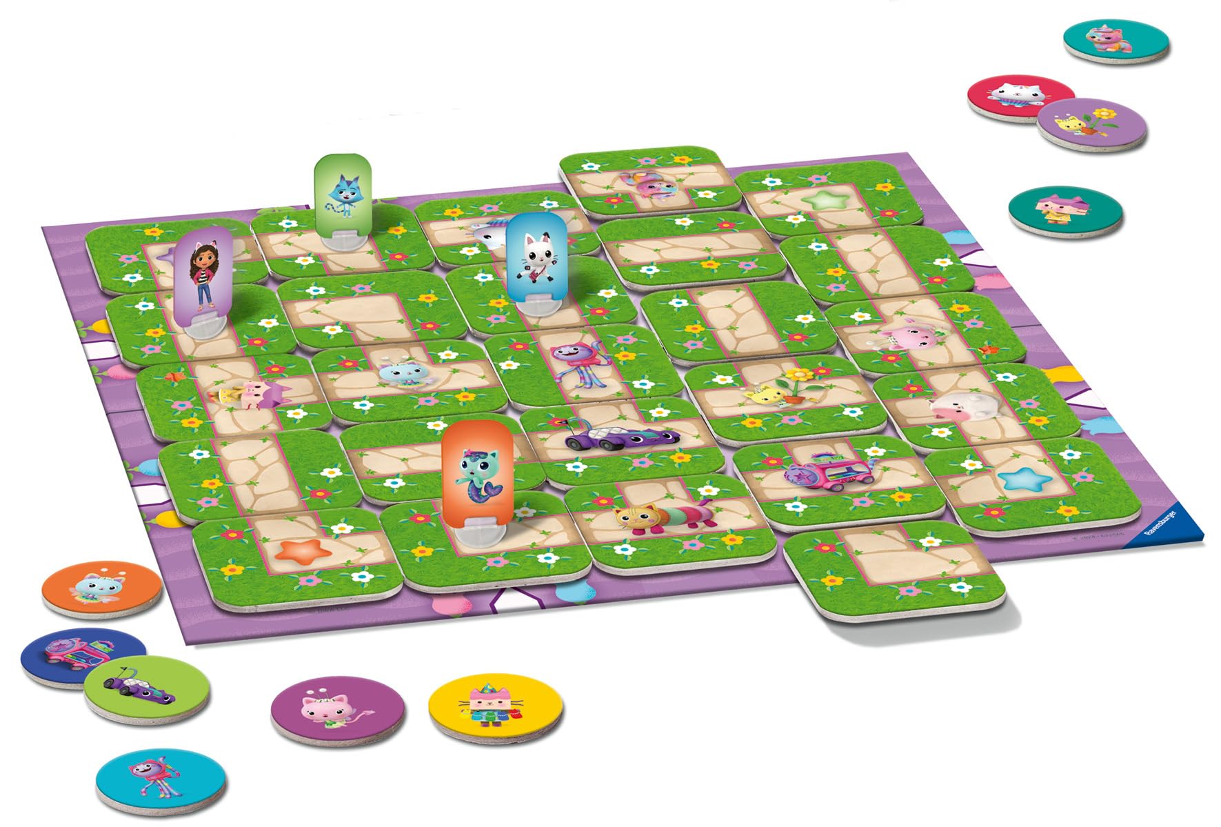 Ravensburger Gabby's Dollhouse Labyrinth Junior Moving Maze Board Game