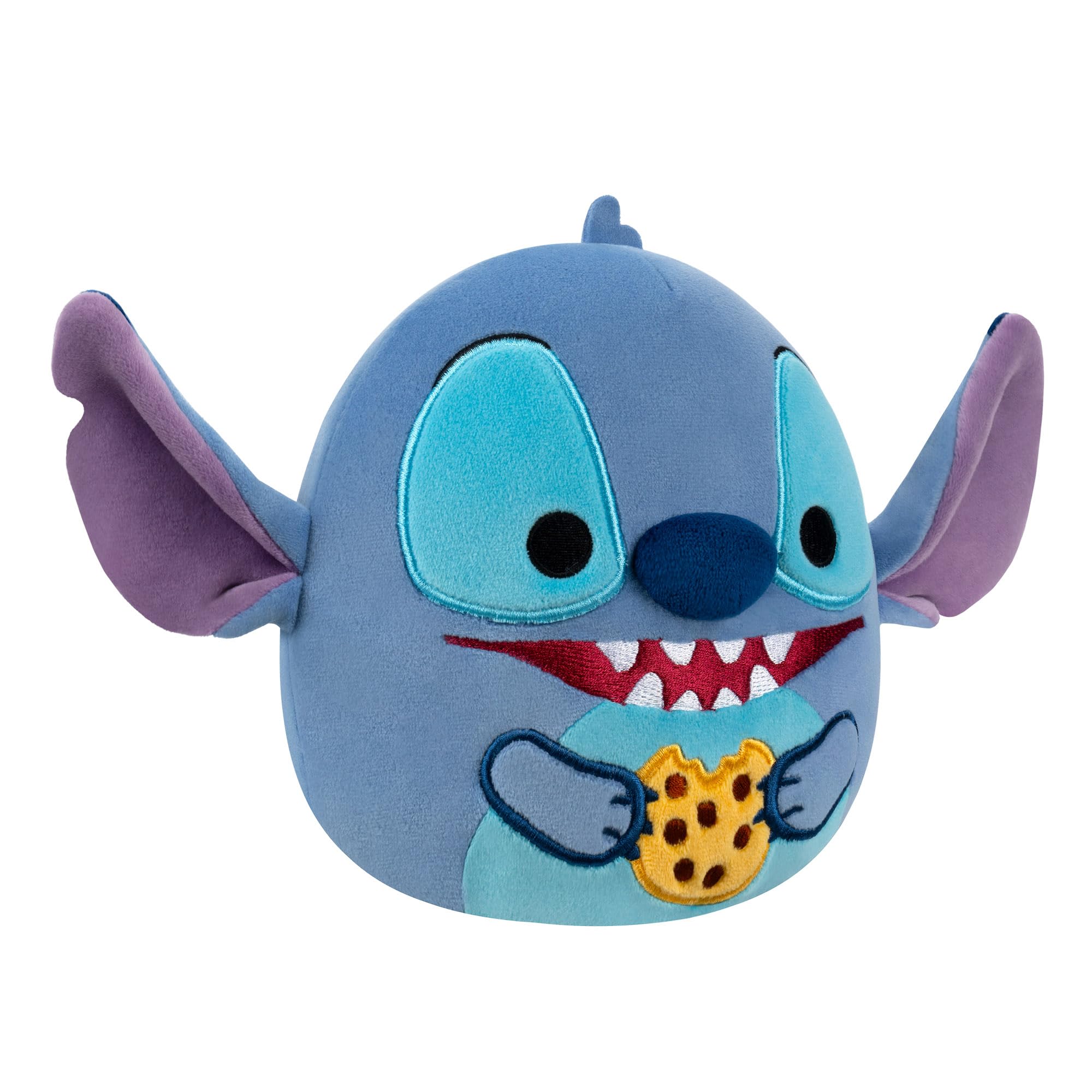 Squishmallows 10-Inch Disney Chef Stitch Eating Chocolate Chip Cookie Plush - Soft Stuffed Animal for Kids 3+ 12
