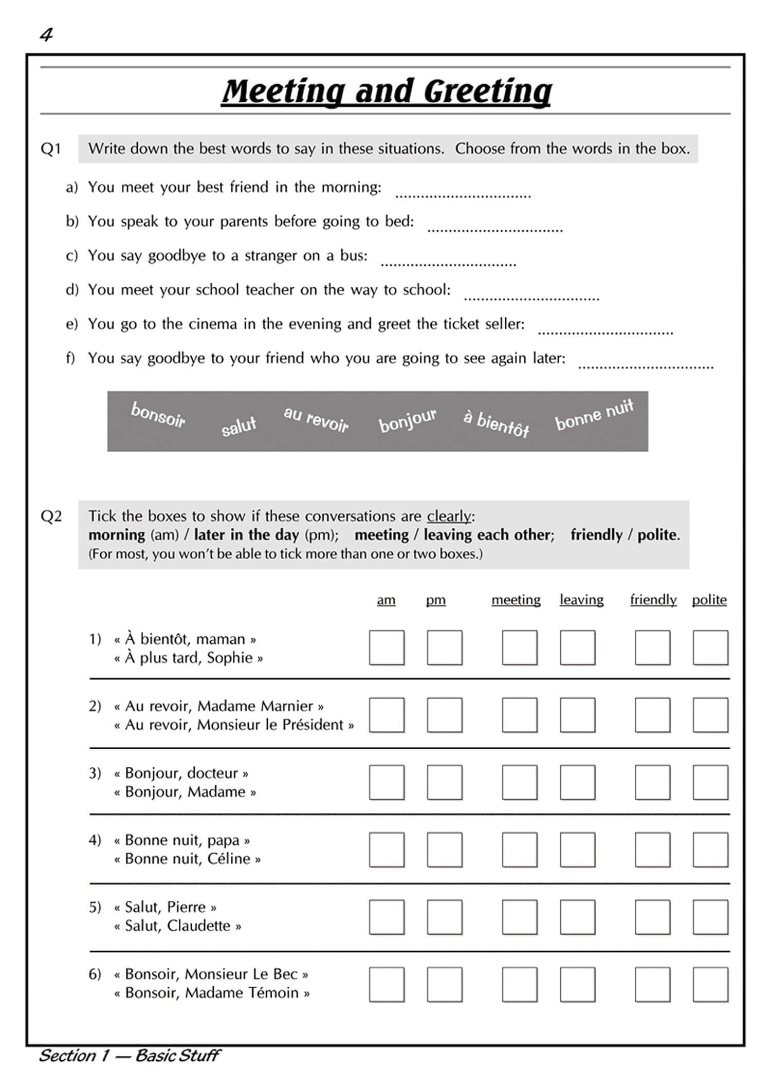 CGP KS3 French Workbook with Answers - Ages 11-14 | Paperback | 76 Pages 5