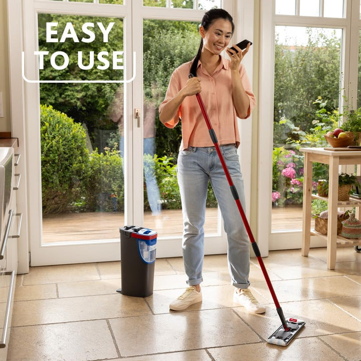 Vileda H2PrO Flat Mop System with Clean & Dirty Water Separation