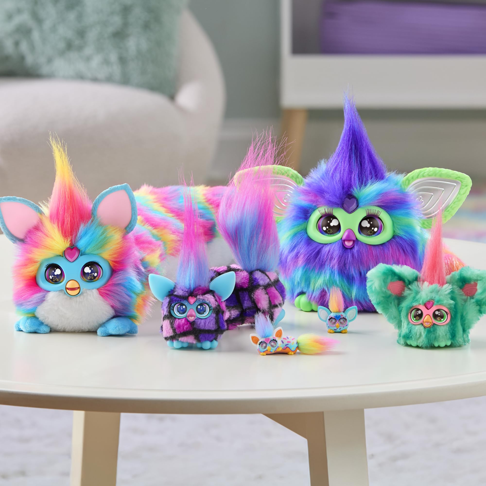 Furby Dis-Co-Dazz DJ Furblet Interactive Plush Toy with Music and Sounds 3
