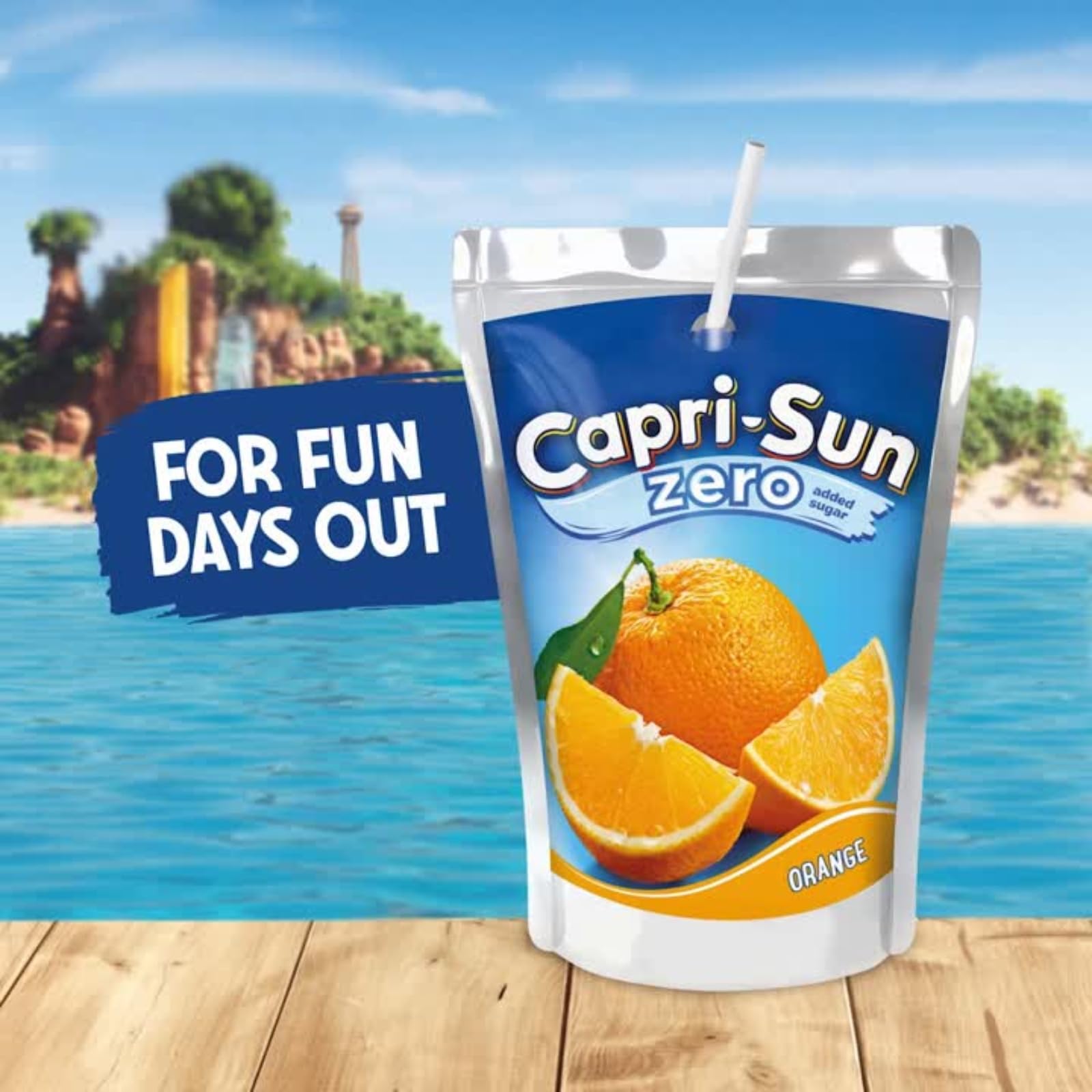Capri-Sun Zero Orange Kids Juice Drink (4 x 200ml) - No Added Sugar, Gluten Free, Vegan 3