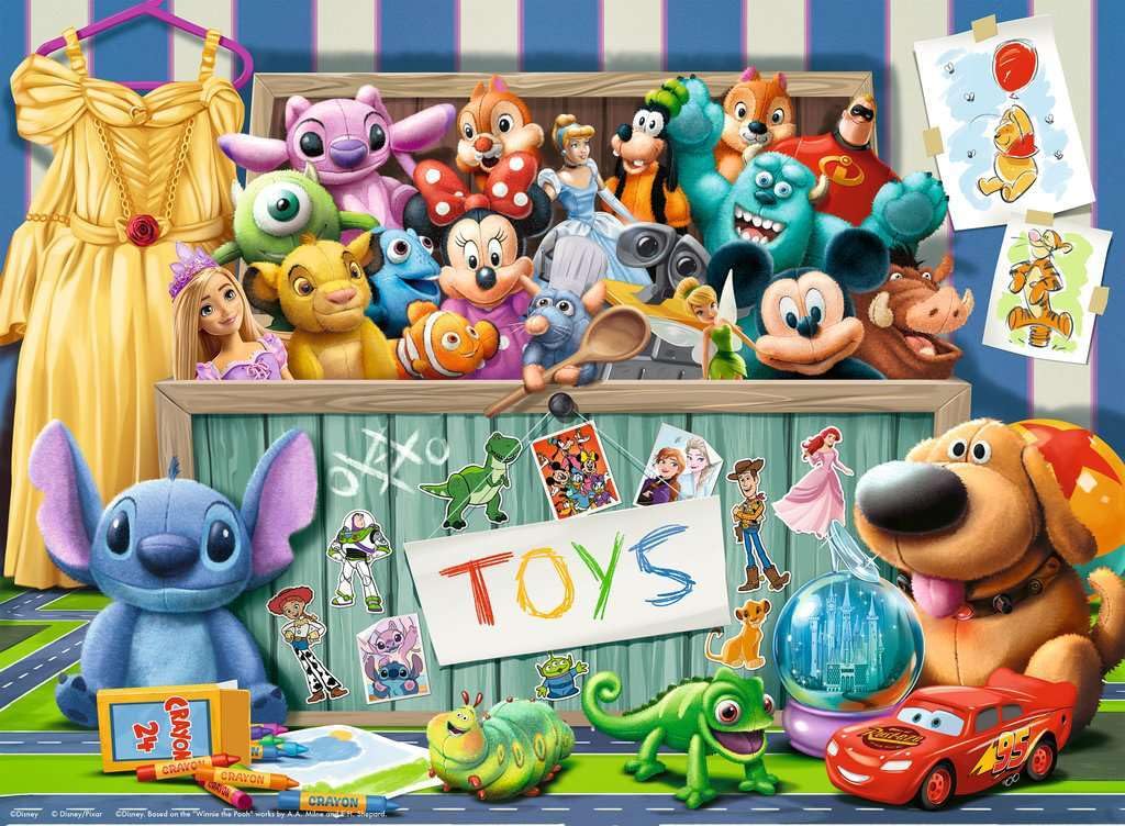Ravensburger Disney Pixar Multicharacter XXL 100 Piece Jigsaw Puzzle for Children | 49 x 36cm | Ages 6+ 2