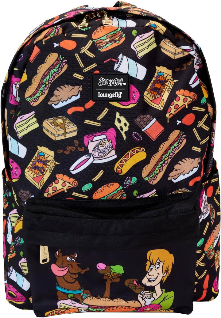 Loungefly Scooby-Doo Munchies All-Over Print Full-Size Backpack (Sbdbk0020)