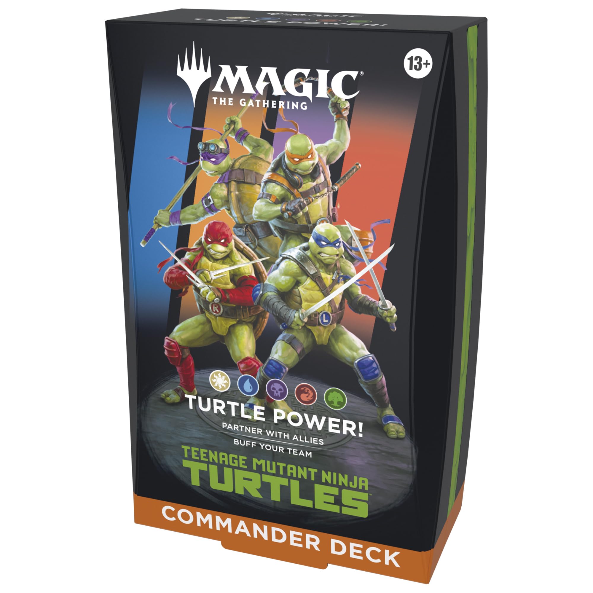 Magic: The Gathering Teenage Mutant Ninja Turtles Commander Deck - Turtle Power | 100 Cards 1