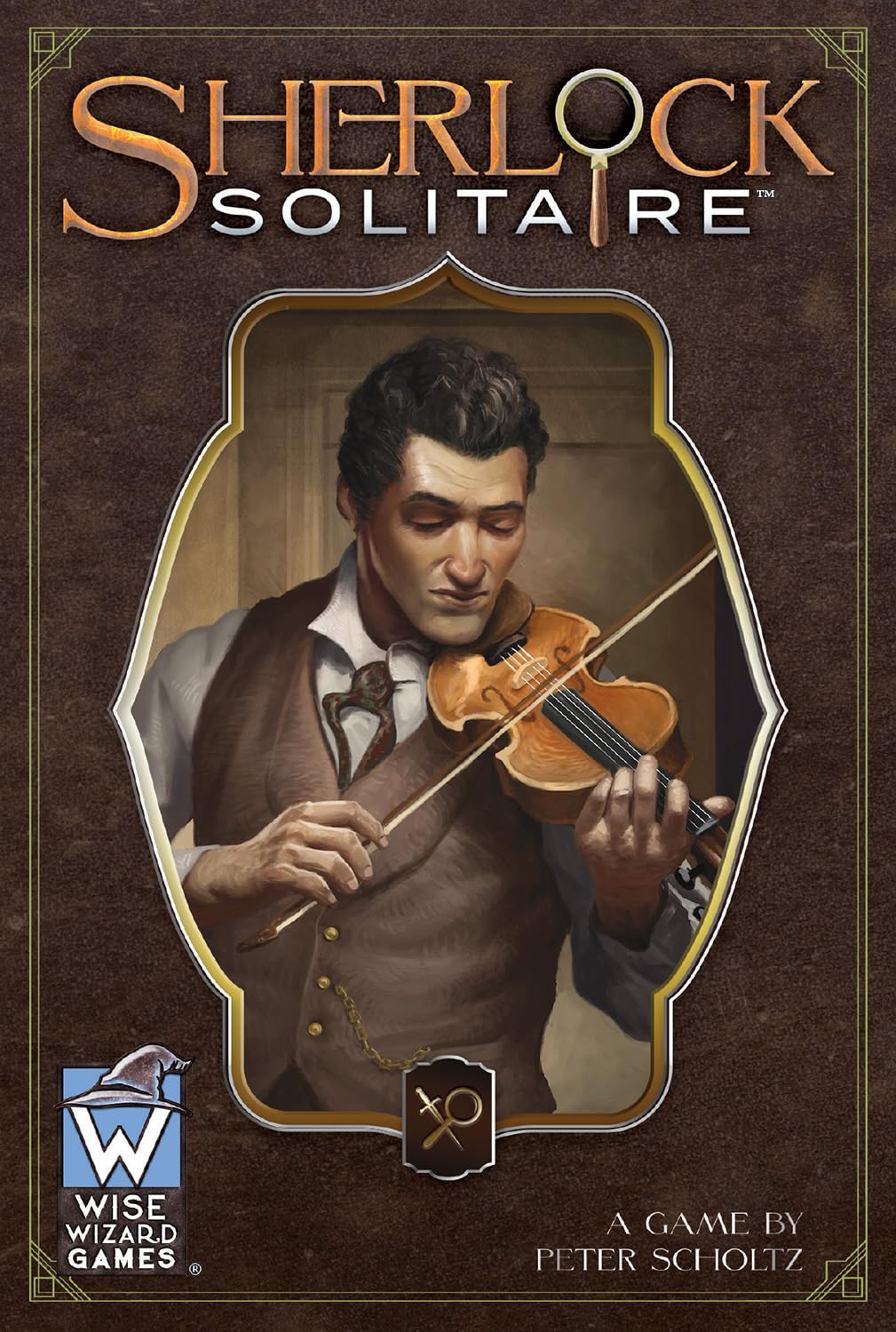 WISE WIZARD GAMES Sherlock Solitaire Strategy Card Game | 1-2 Players | Ages 18+ 2