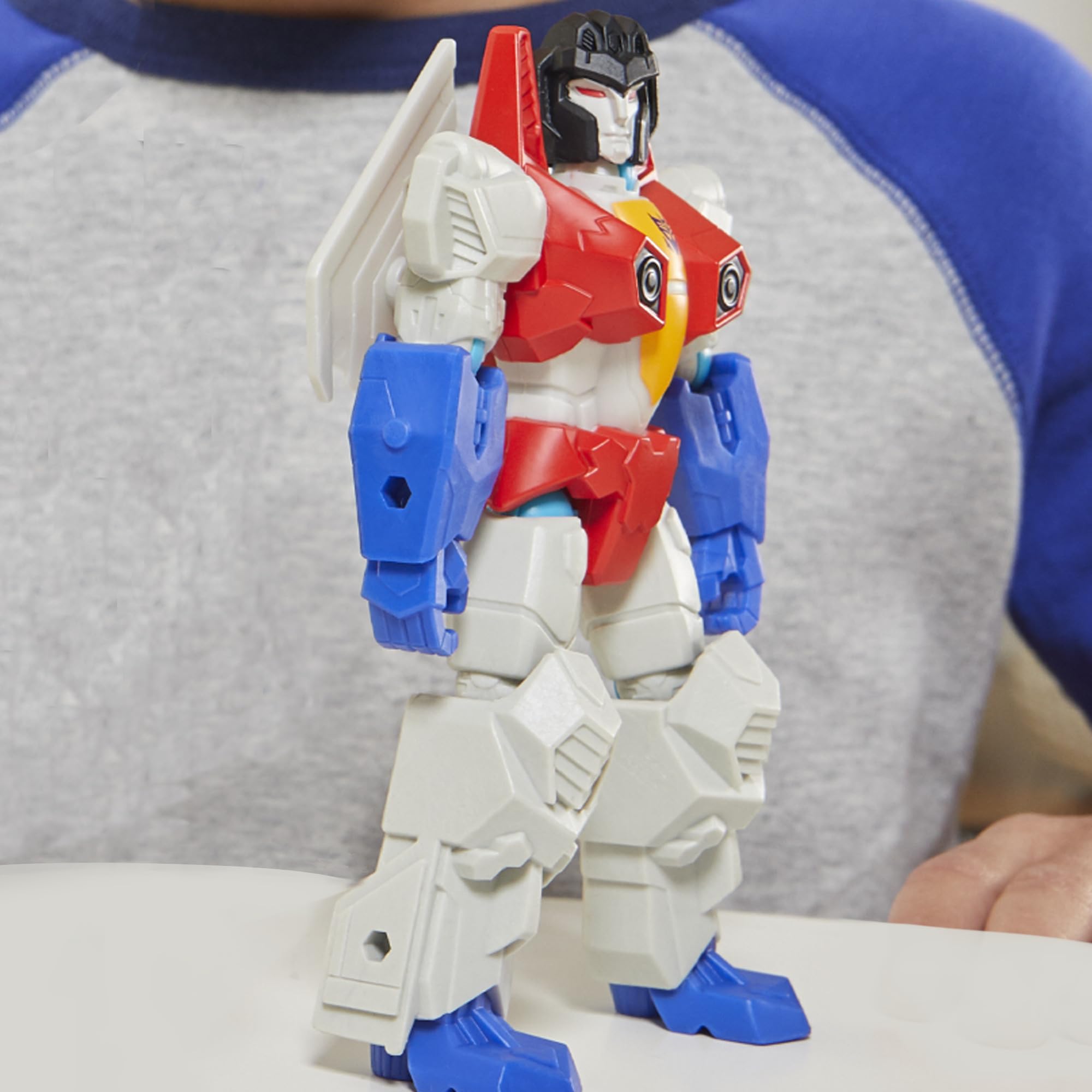 Transformers MixMashers Starscream Action Figure - 5-Inch Scale, Mix & Match Play | Hasbro 8