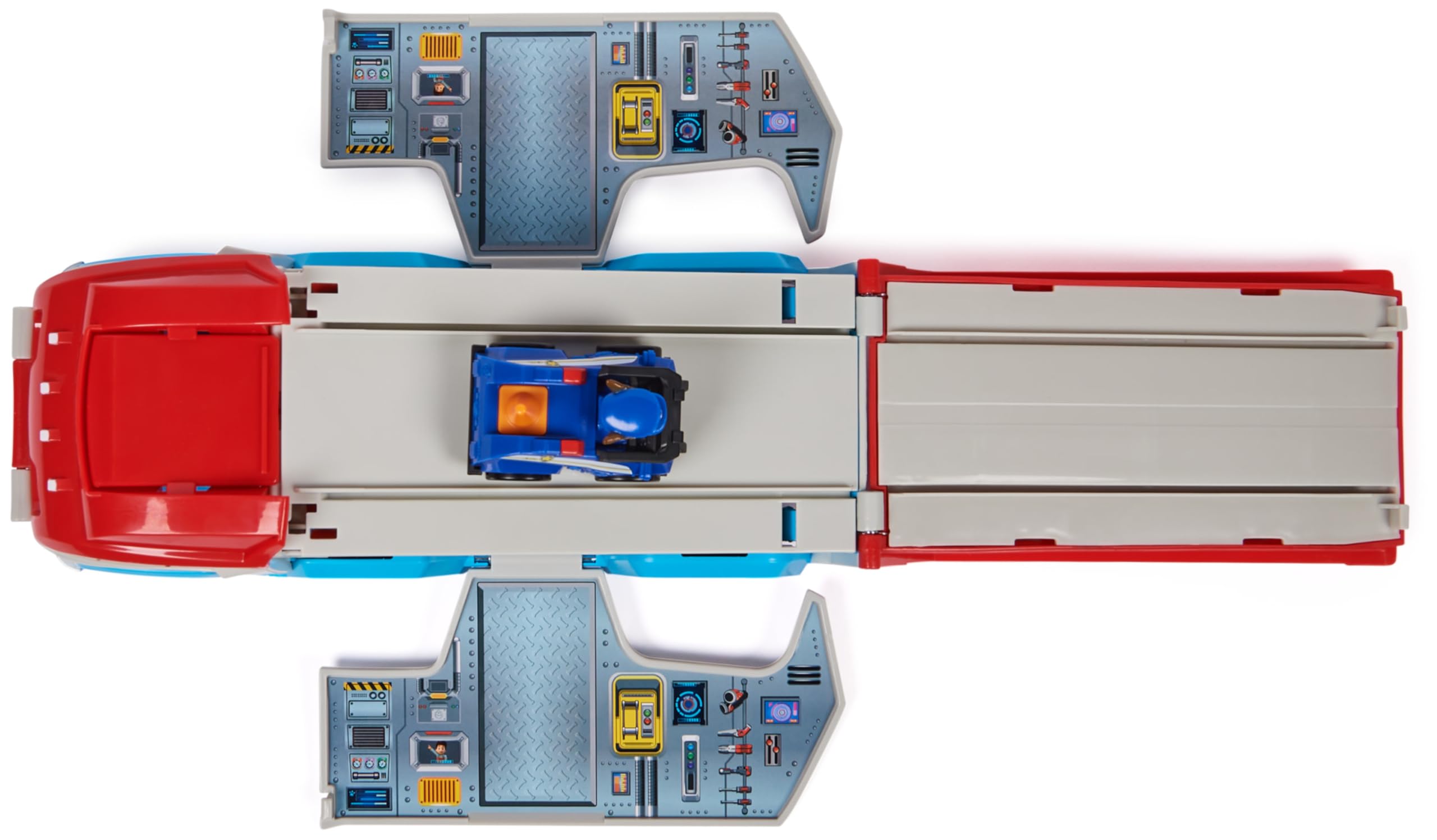 Paw Patrol Pup Squad Patroller Team Vehicle with Chase Racer Toy Lorry | Ages 3-9 | 2 Items 8