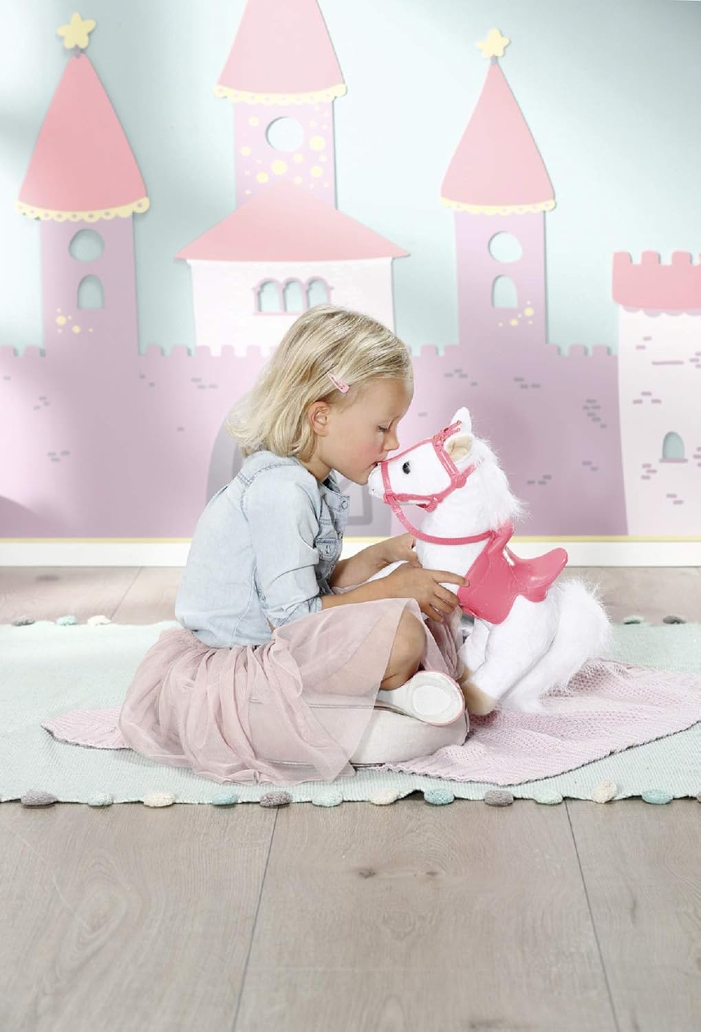 Baby Annabell Little Sweet Pony 36cm - Interactive Doll Accessory for Toddlers 1 Year & Up 5