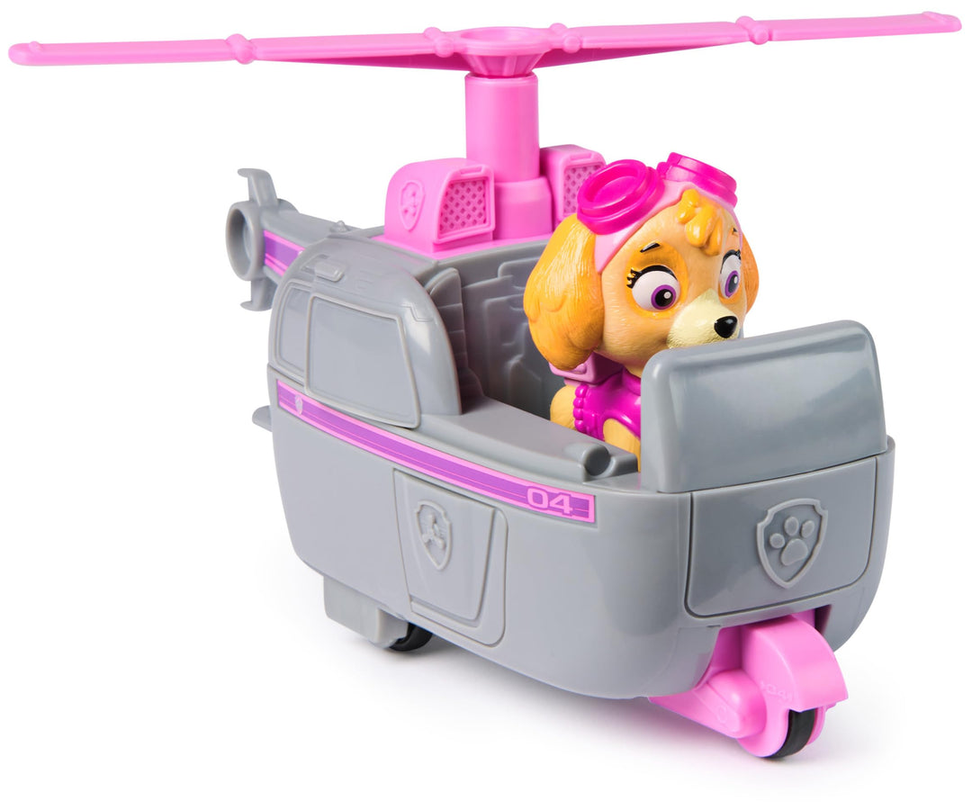 Paw Patrol Skye's Helicopter with Collectible Action Figure - Vehicle Toy for Kids 3+
