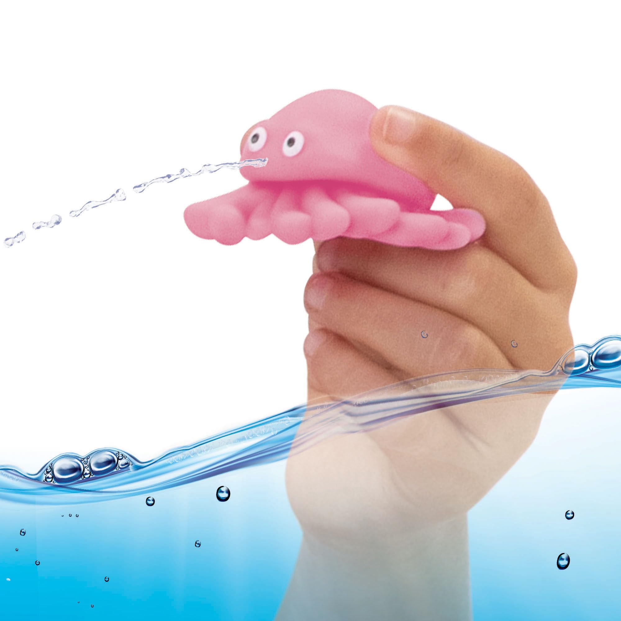 Disney Princess Bathtime Baby Ariel Playset - Color Change Mermaid Doll with Water Squirters 6