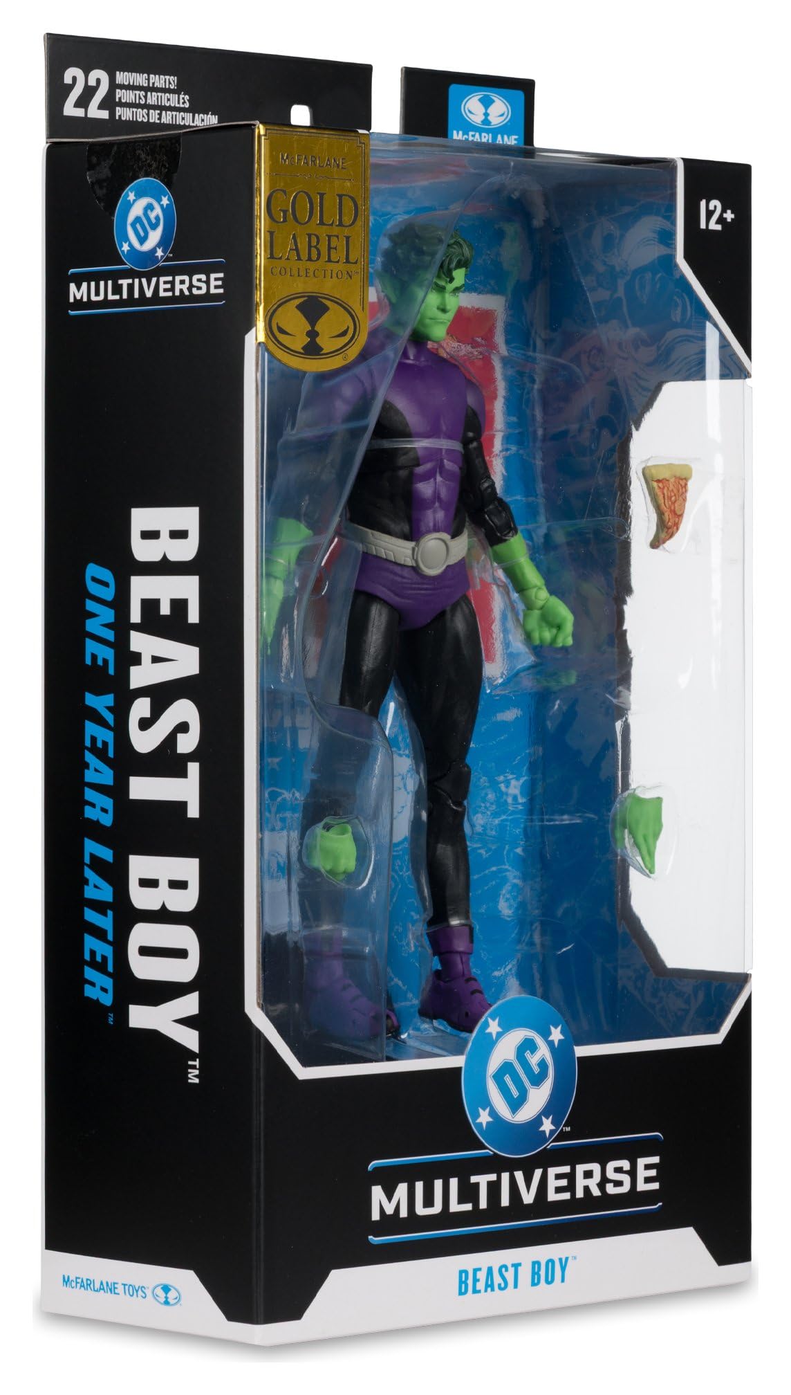McFarlane DC Multiverse Beast Boy (One Year Later) Gold Label 7in Action Figure 7