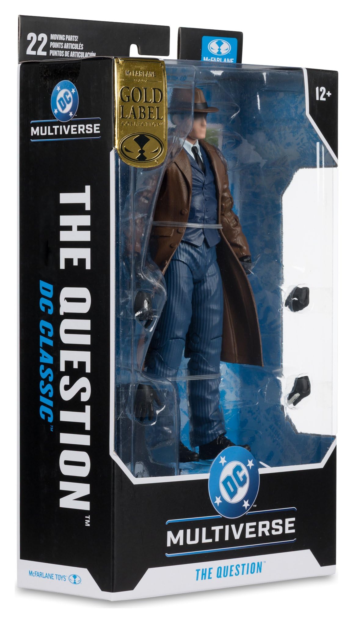 McFarlane DC Multiverse The Question Gold Label 7in Action Figure - Multicolor, Plastic 8