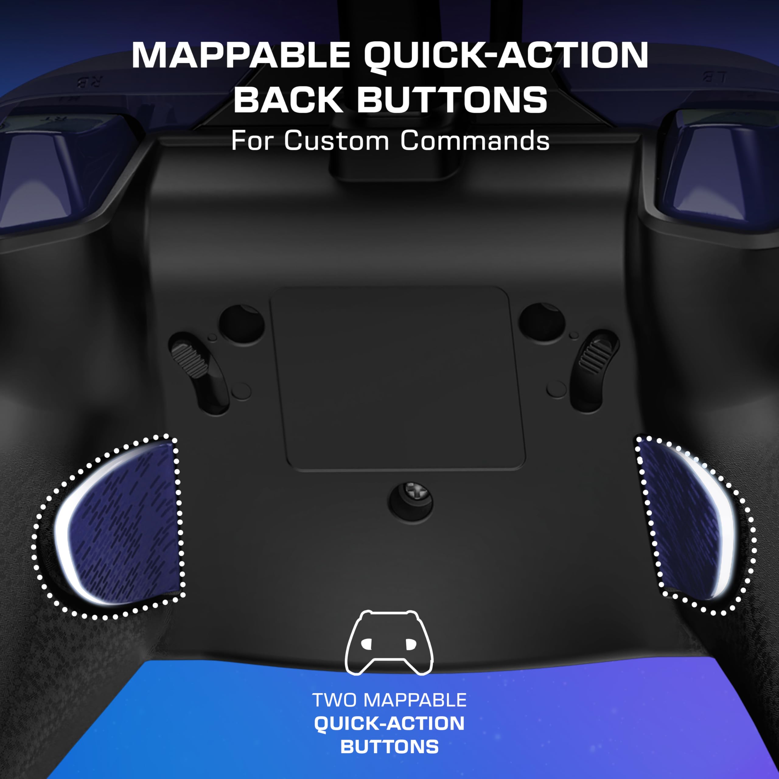 Turtle Beach Rematch Advanced Wired Gaming Controller - Dark Cosmos | Xbox Series X|S, Xbox One, PC 3