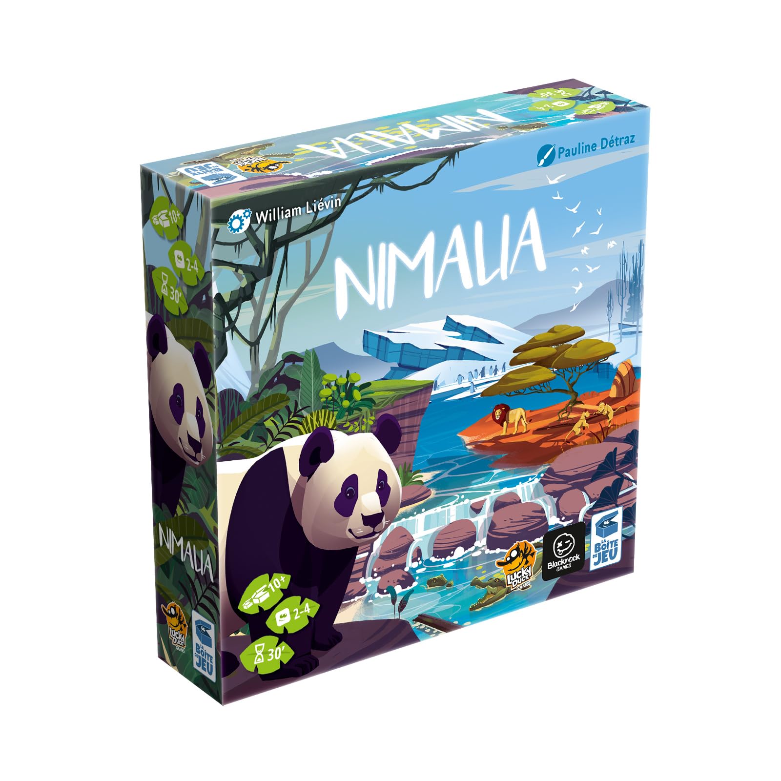 Lucky Duck Games Nimalia Board Game 1