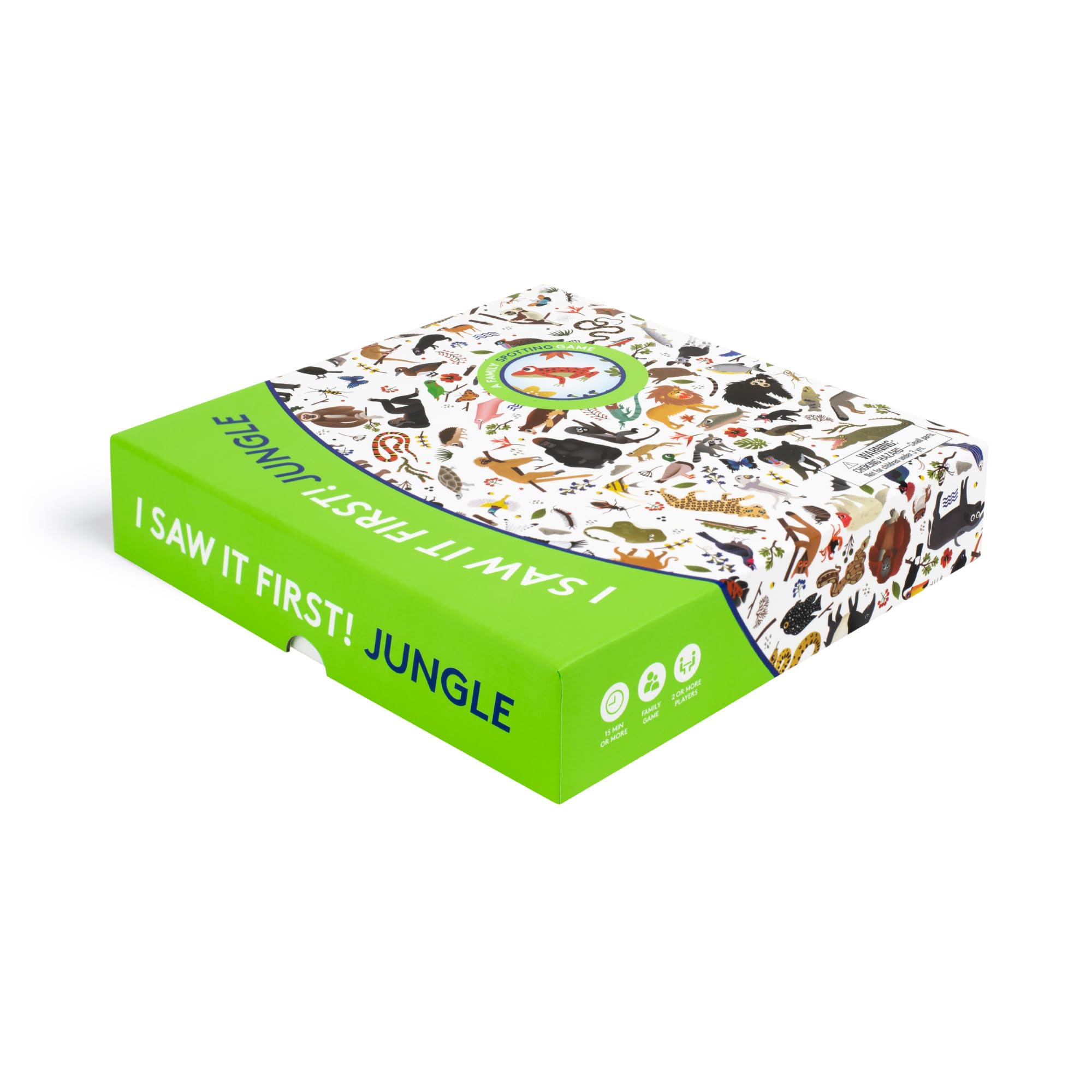 Laurence King Publishing I Saw It First! Jungle Spotting Game | 2+ Players | Ages 4+ | English