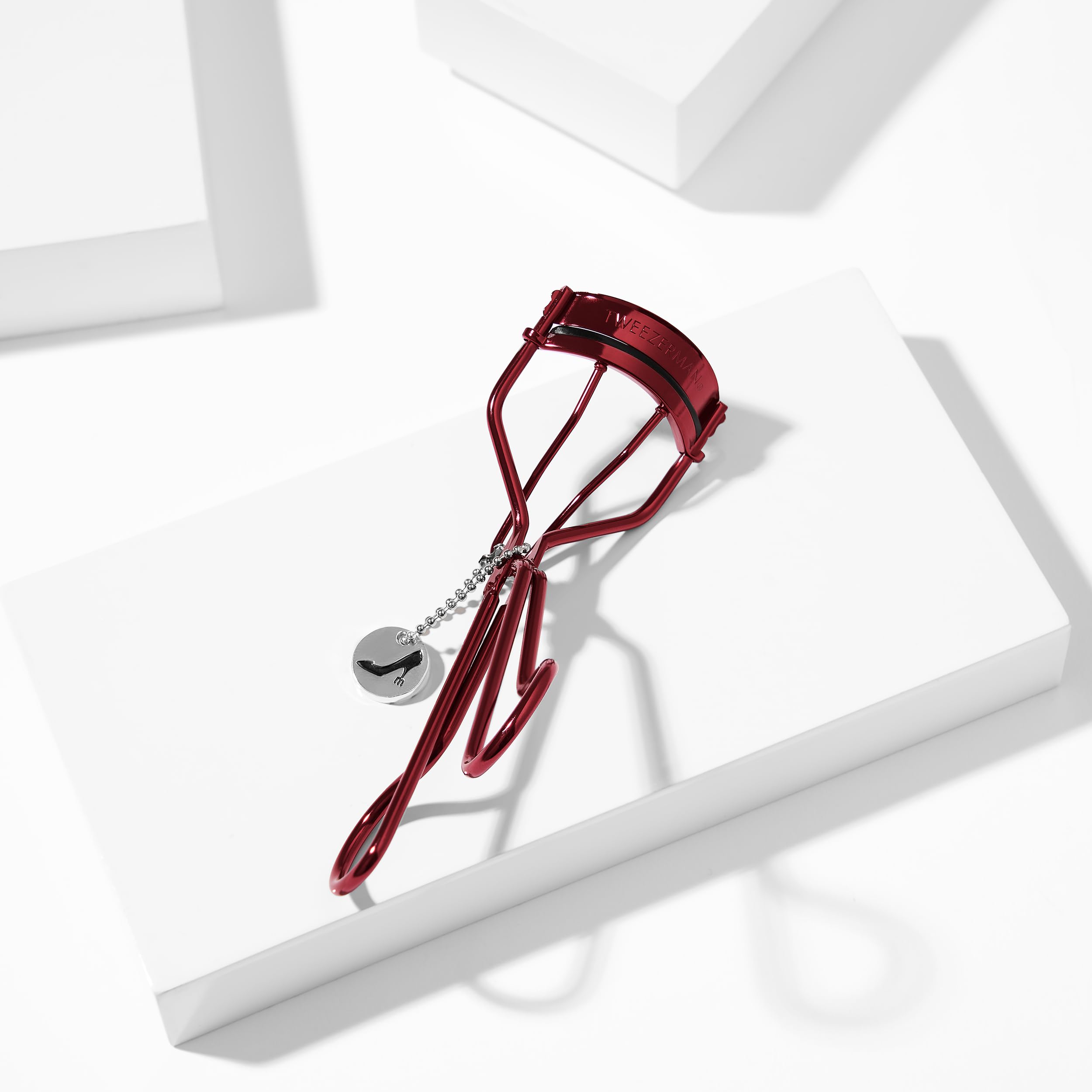 Tweezerman The Devil Wears Prada 2 Curler - Ergonomic Handle | Smooth Action | Red 6