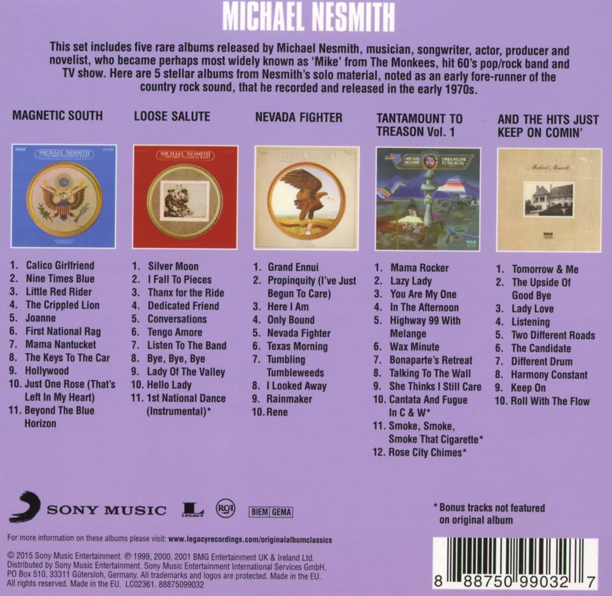 Michael Nesmith - Original Album Classics [CD]