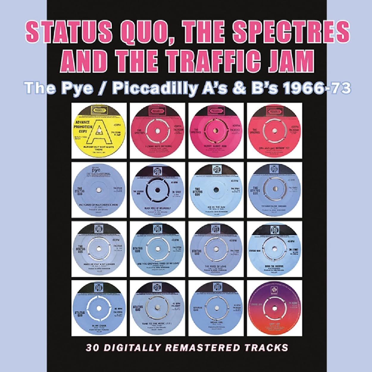 Status Quo, The Spectres and The Traffic Jam - The Pye / Piccadilly A's & B's 1966-73 [CD] 1