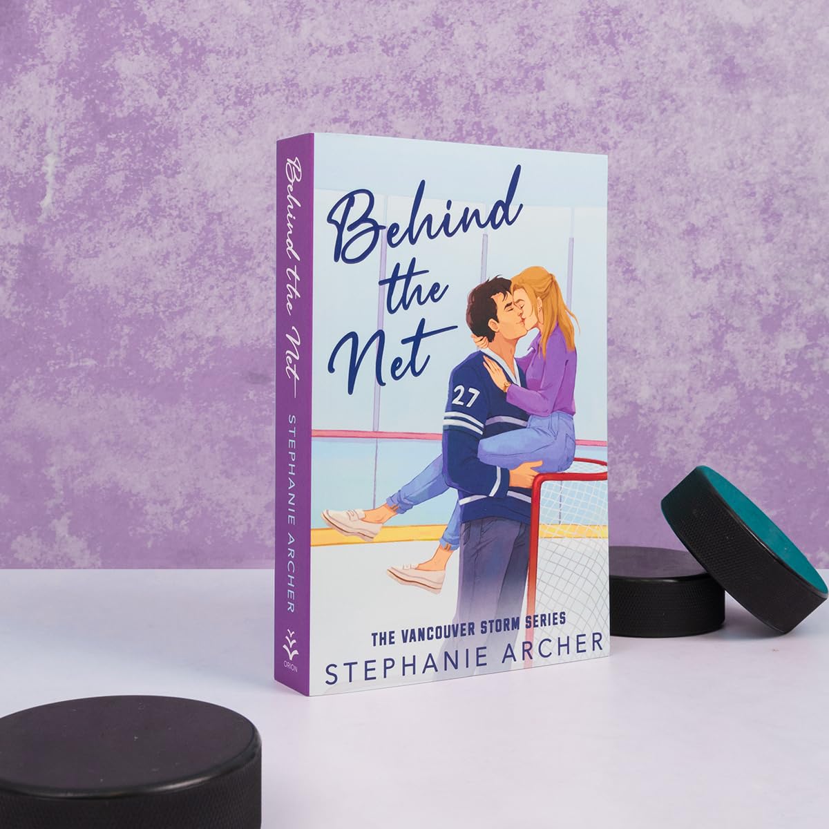 Archer, Stephanie - Behind The Net (Vancouver Storm Book 1) | Contemporary Fiction Paperback