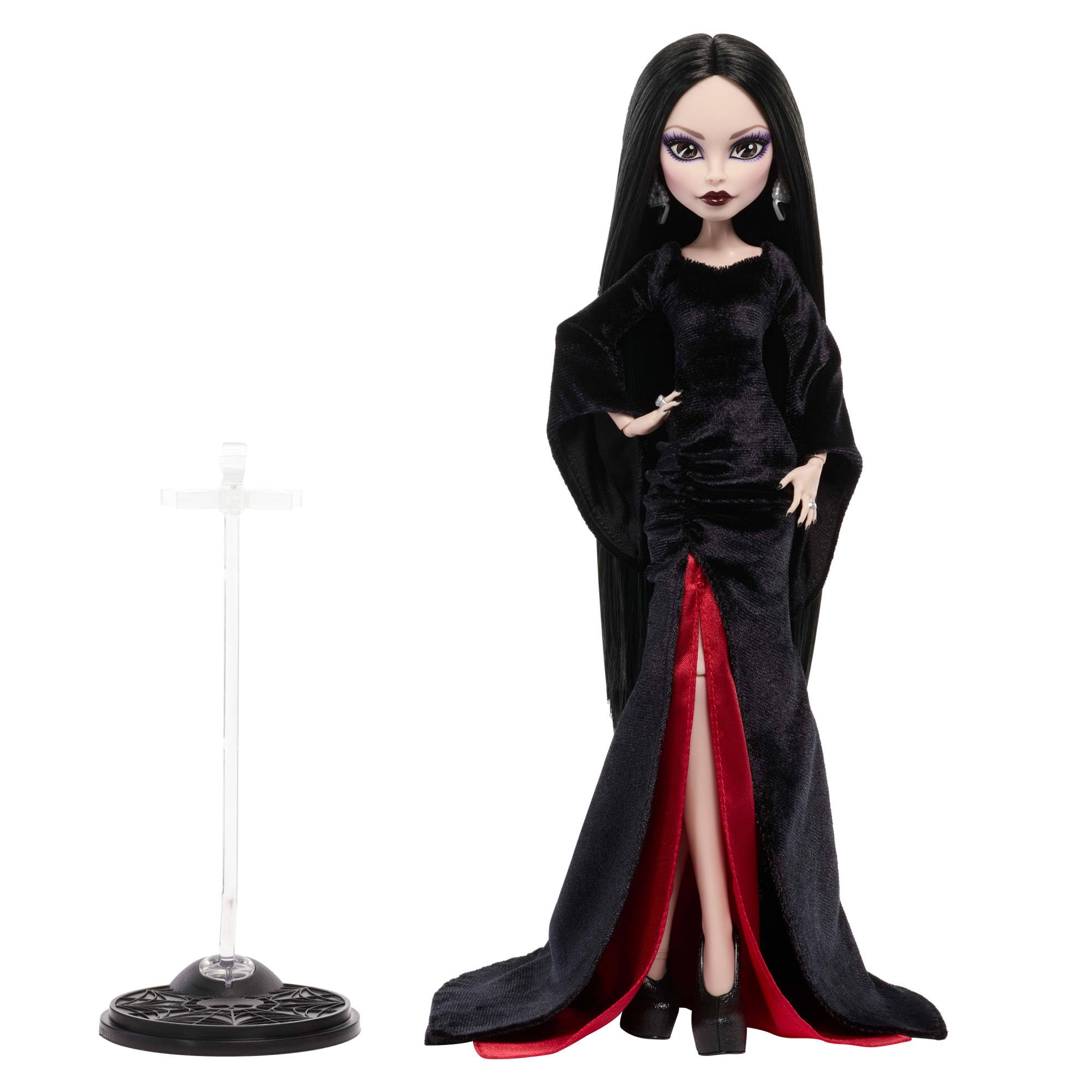 Monster High x Wednesday Morticia Addams Collectible Doll | 11.22 inches | Ages 72-120 Months 2