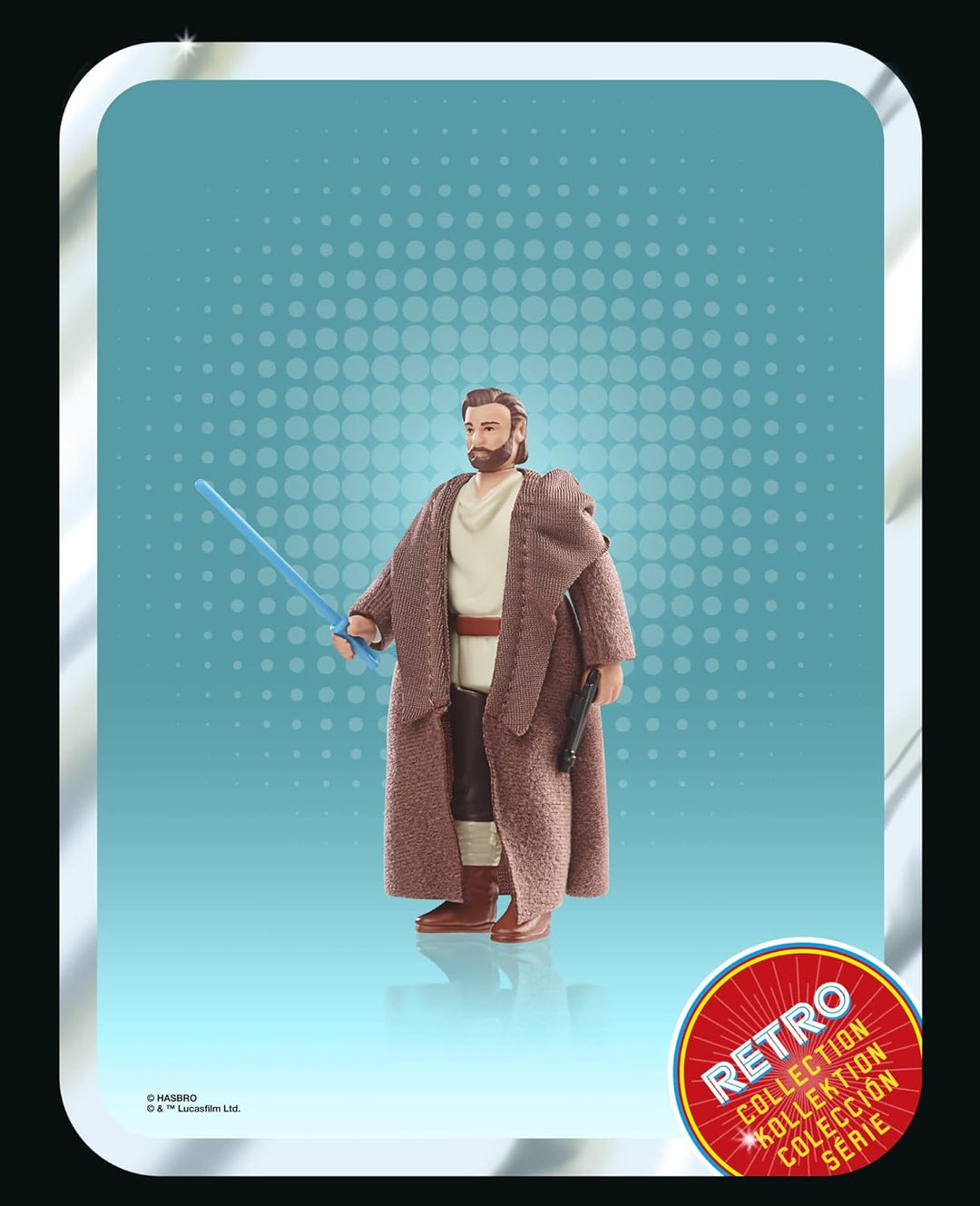 Hasbro Star Wars Retro Collection Obi-Wan Kenobi Series - Obi-Wan Kenobi (Wandering Jedi) 3.75-Inch Action Figure (SW-RC-OBI)