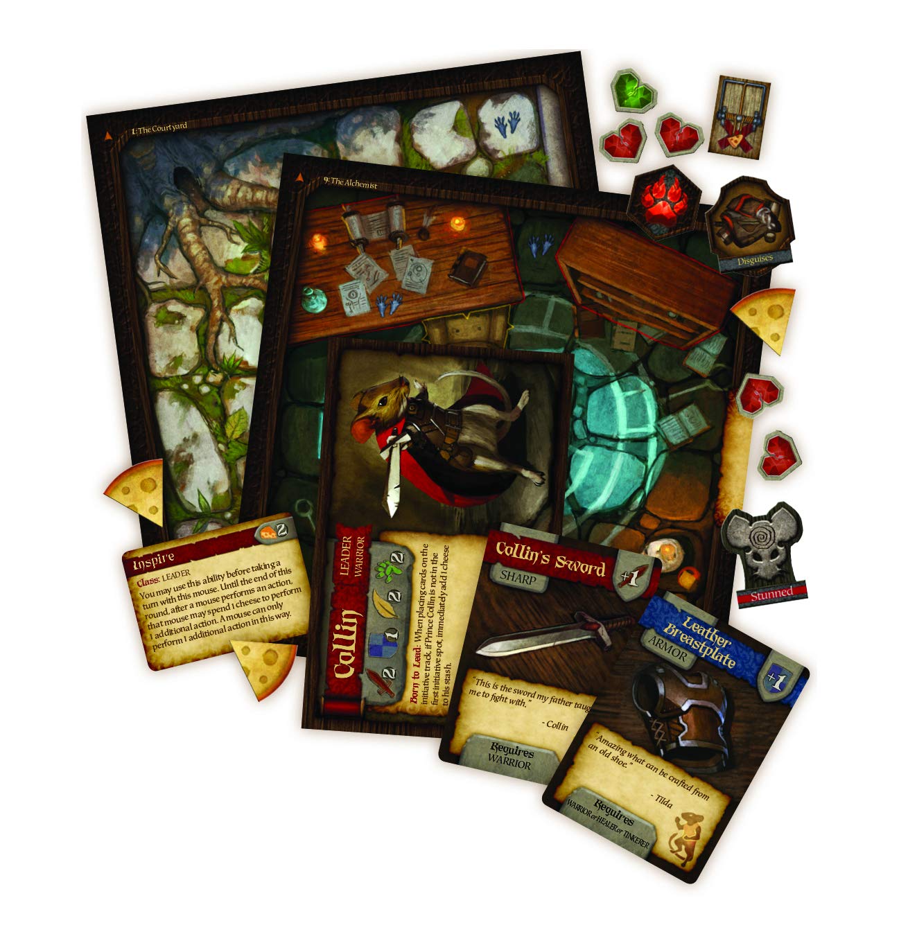 Asmodee Mice and Mystics Dedicated Deck Card Game | 1-4 Players | 120 Min | Ages 8+ 3