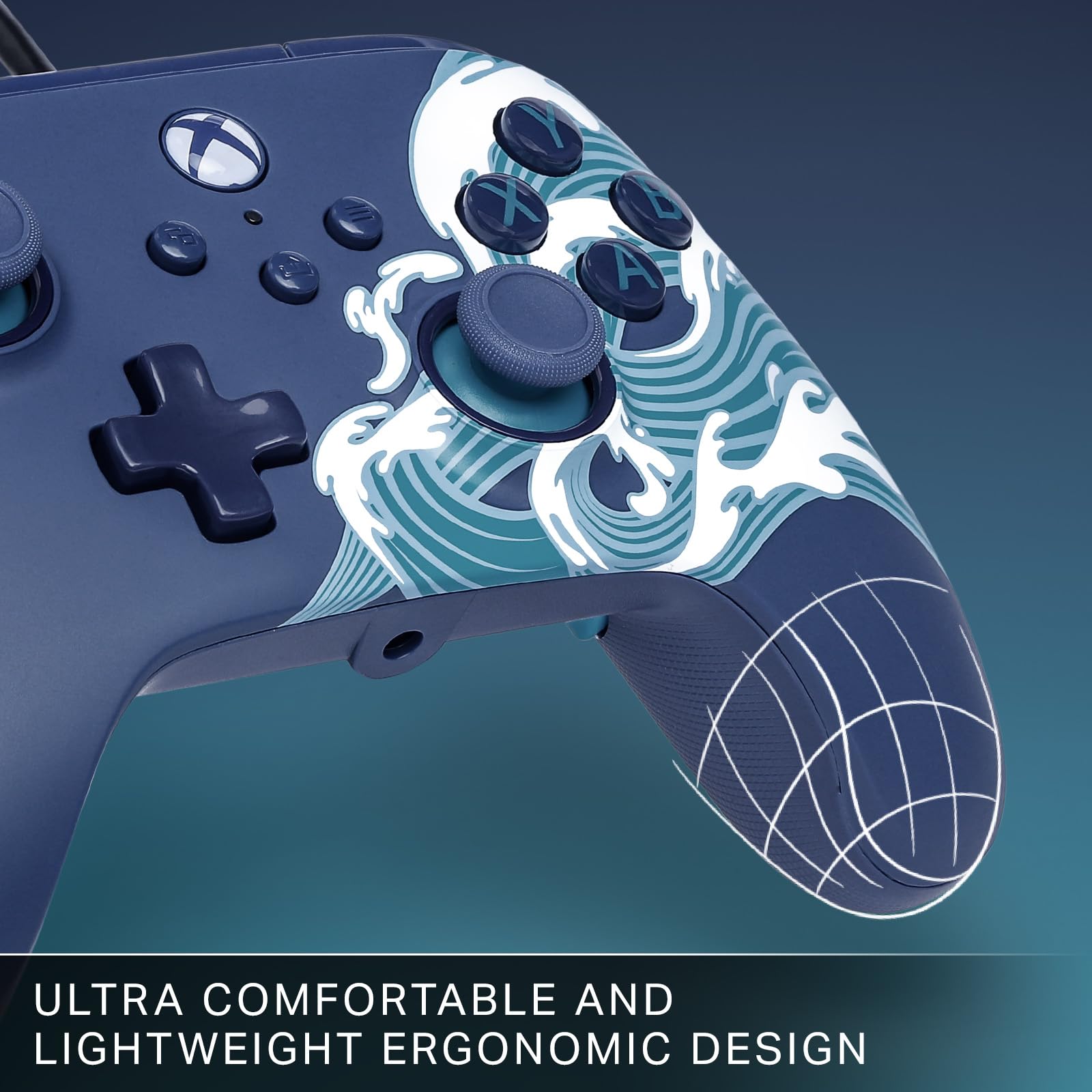 PowerA Advantage Wired Controller - Aqua Wave [Xbox Series X|S] 7