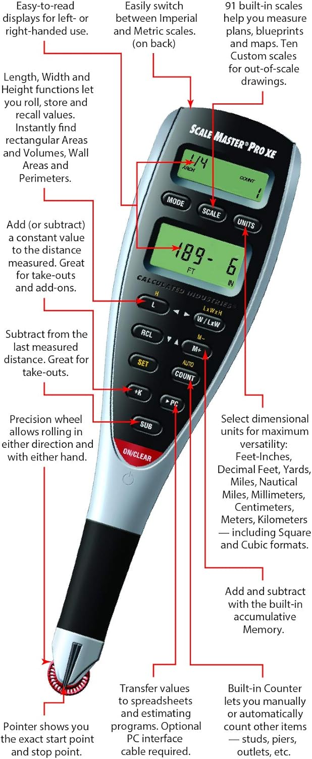 Calculated Industries - Scale Master Pro XE (6135)